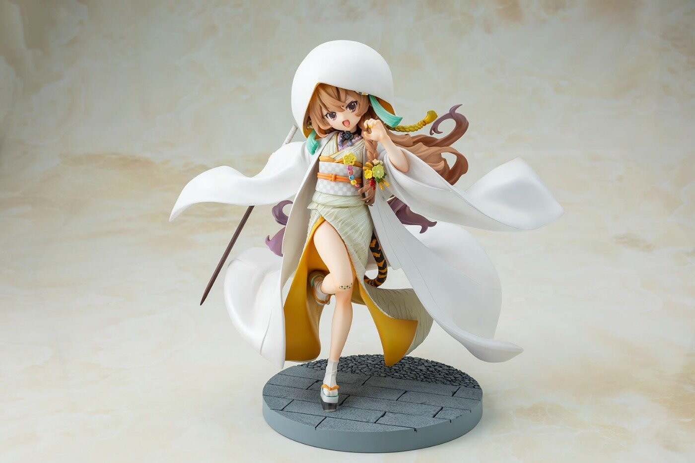 Toradora! - Aisaka Taiga - Tenori Tiger - KDcolle - Shiromuku Ver. (Kadokawa, Tops) photo 6