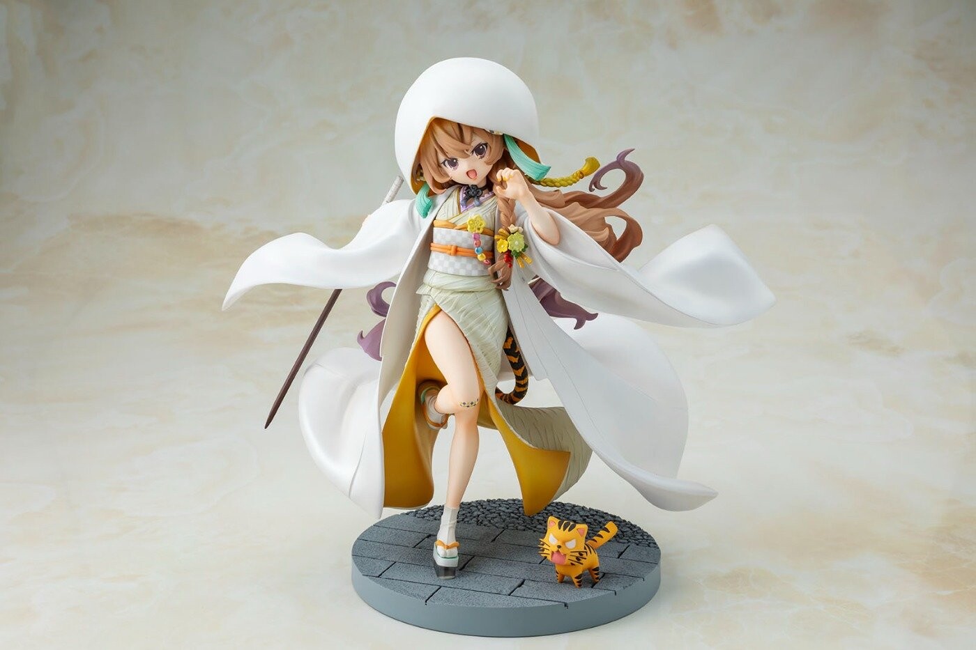 Toradora! - Aisaka Taiga - Tenori Tiger - KDcolle - Shiromuku Ver. (Kadokawa, Tops) photo 8