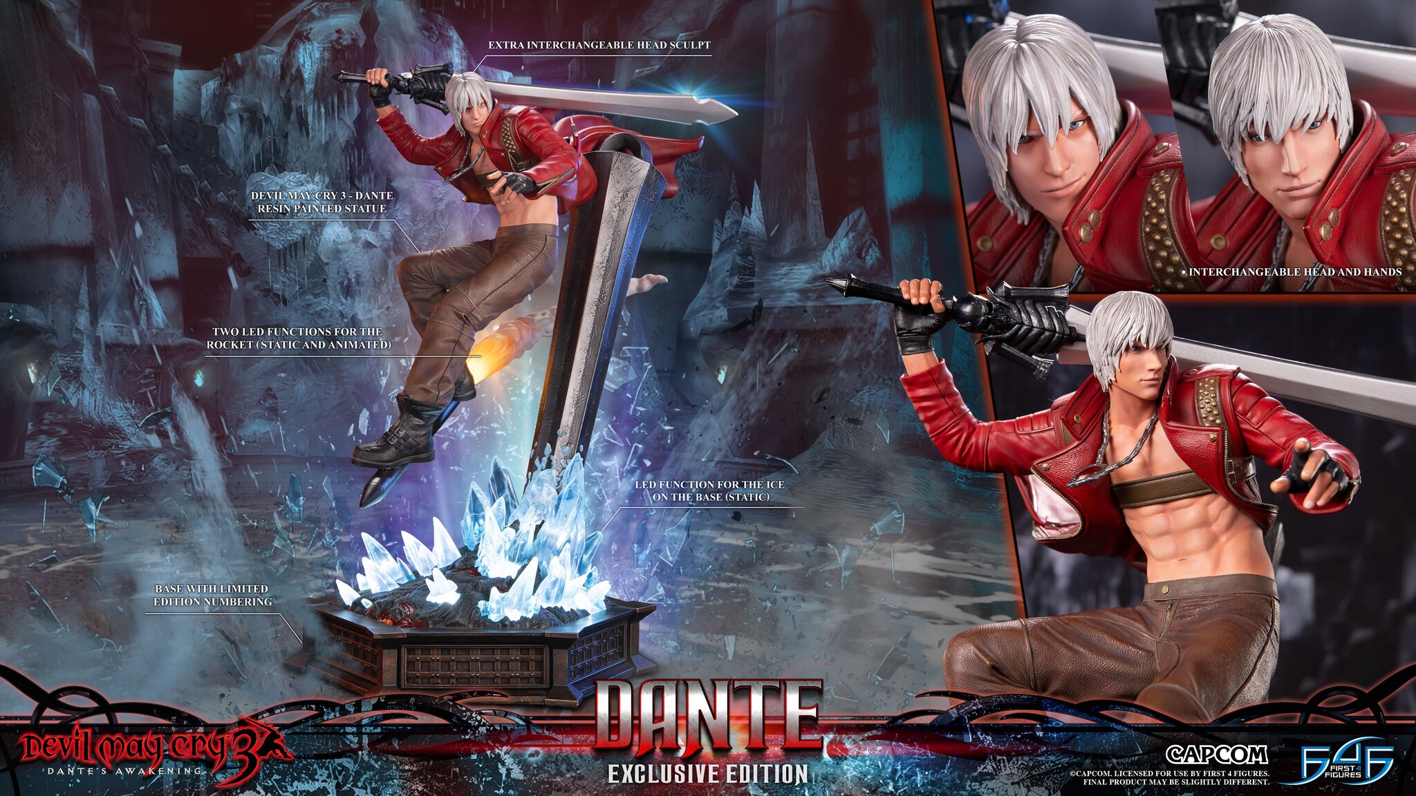 Devil May Cry 3 - Dante - 1/6 - Exclusive Edition (First 4 Figures) photo 17