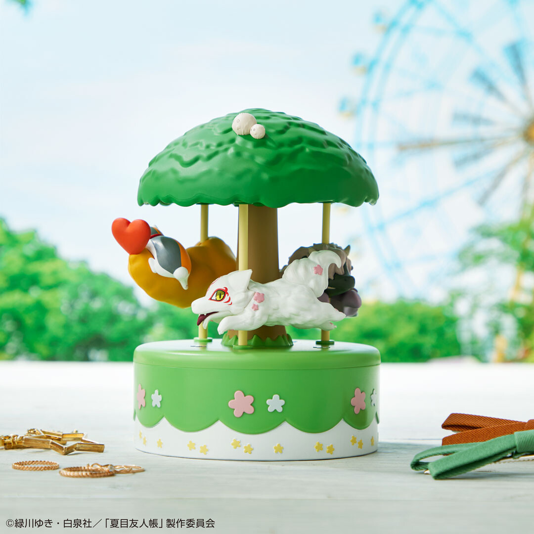 Natsume Yuujinchou - Madara (Nyanko-sensei) - Misuzu - Ichiban Kuji - Ichiban Kuji Natsume's Book of Friends Nyanko Sensei and Ayakashi Amusement Park - Ayakashi Merry-go-Round Accessory Case - Prize A (Bandai Spirits) photo 2