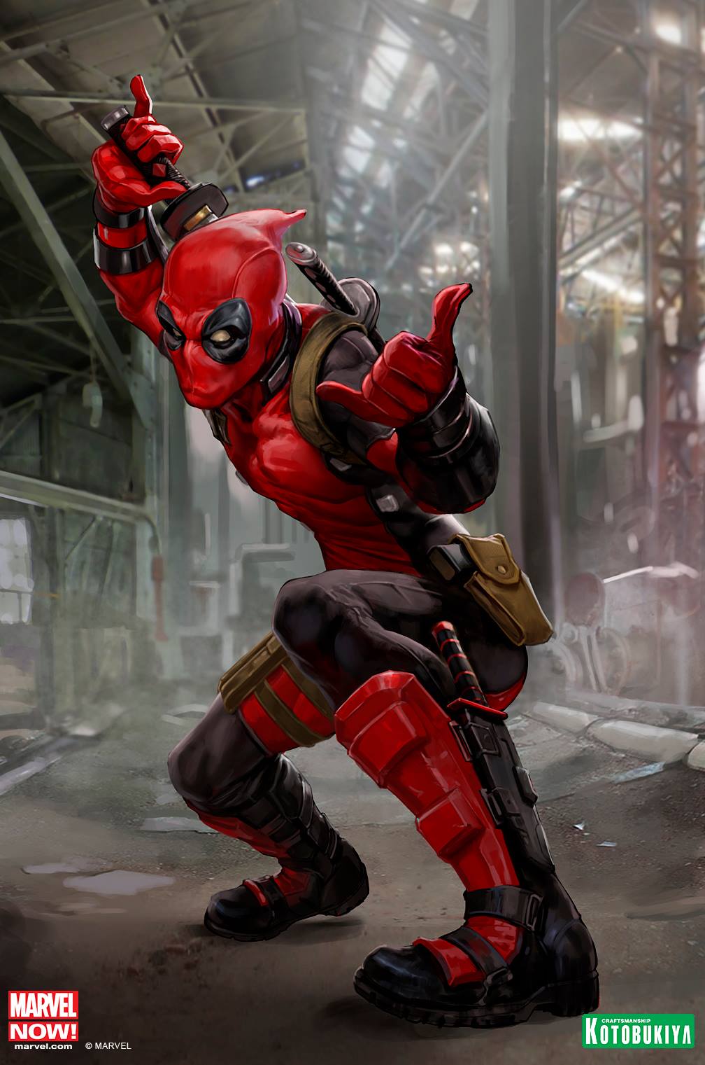 X-Men - Deadpool - ARTFX+ - Marvel NOW! - 1/10 (Kotobukiya) photo 2