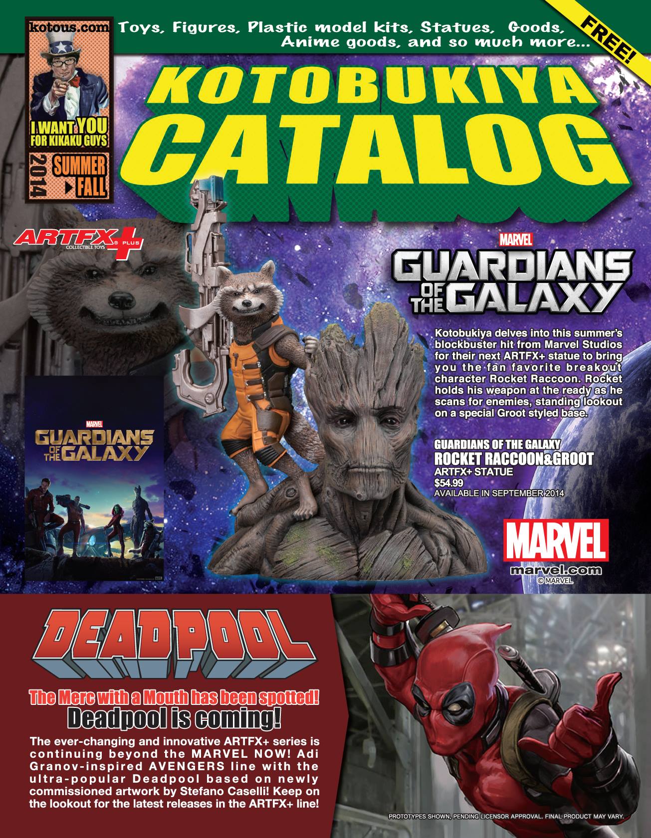 X-Men - Deadpool - ARTFX+ - Marvel NOW! - 1/10 (Kotobukiya) photo 6