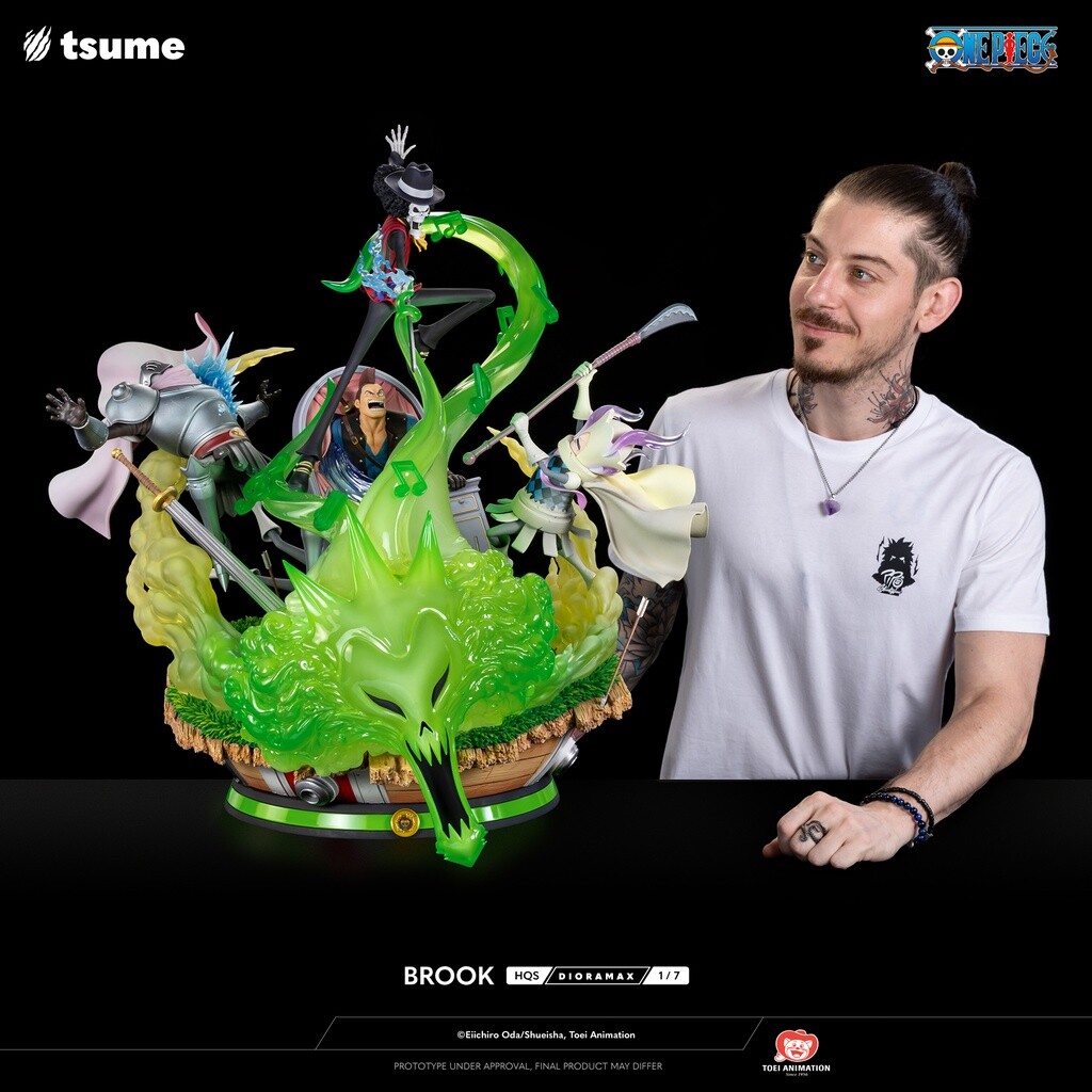 One Piece - Brook - HQS Dioramax - 1/7 (Tsume) photo 3