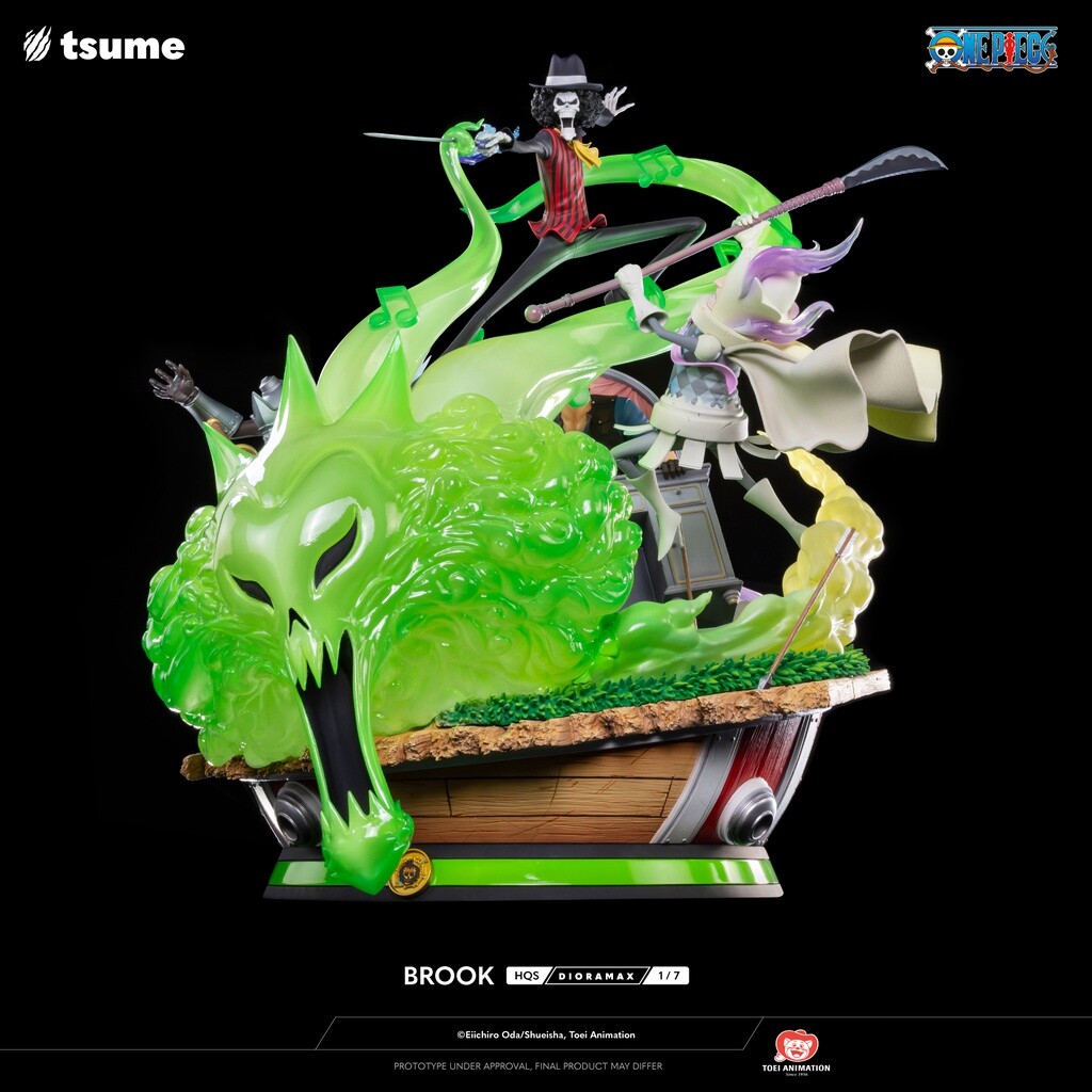 One Piece - Brook - HQS Dioramax - 1/7 (Tsume) photo 12