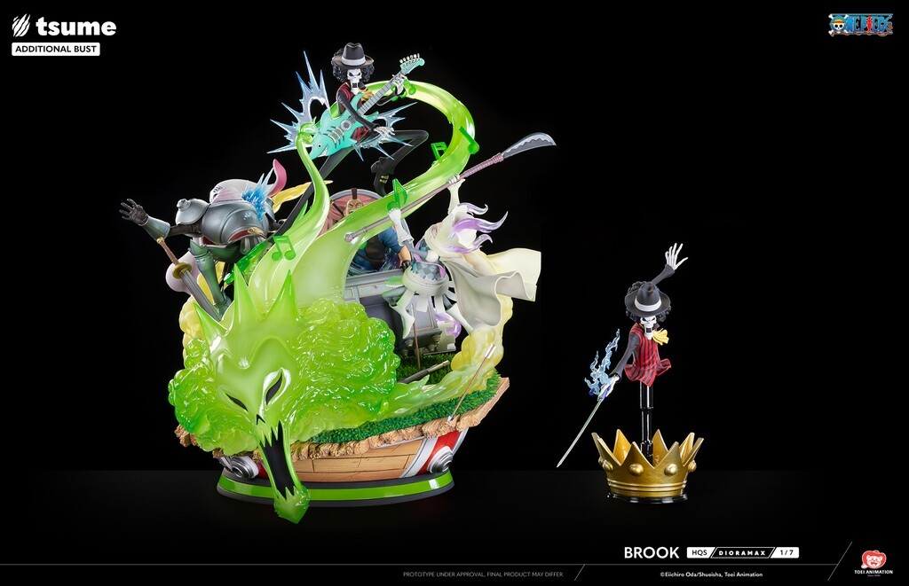 One Piece - Brook - HQS Dioramax - 1/7 (Tsume) photo 17