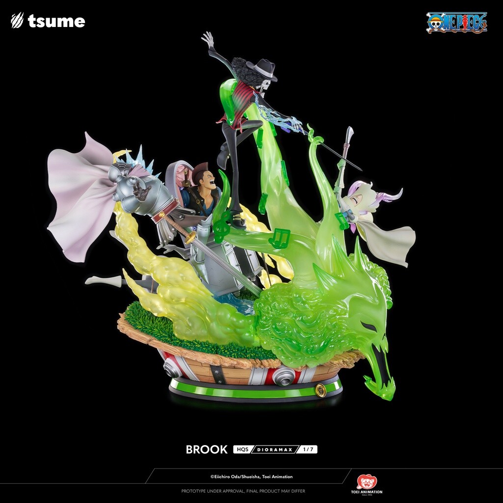 One Piece - Brook - HQS Dioramax - 1/7 (Tsume) photo 19