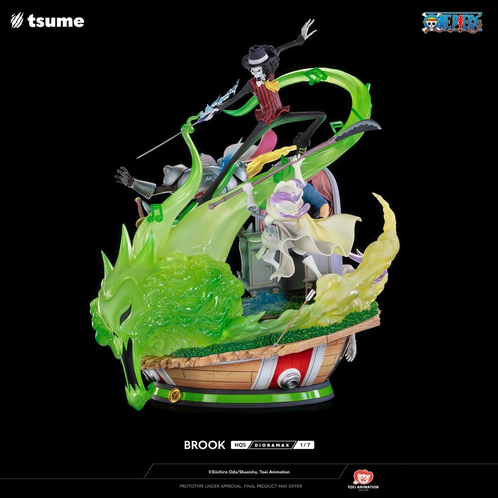 One Piece - Brook - HQS Dioramax - 1/7 (Tsume) photo 21