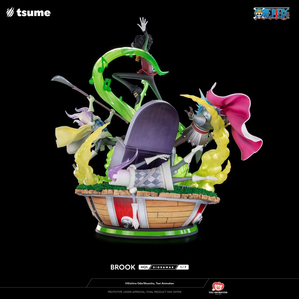 One Piece - Brook - HQS Dioramax - 1/7 (Tsume) photo 25