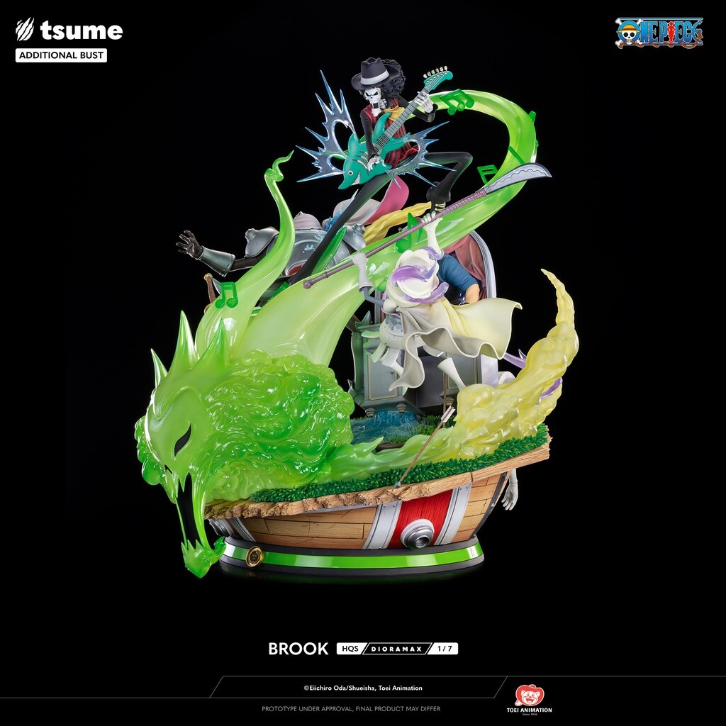One Piece - Brook - HQS Dioramax - 1/7 (Tsume) photo 32