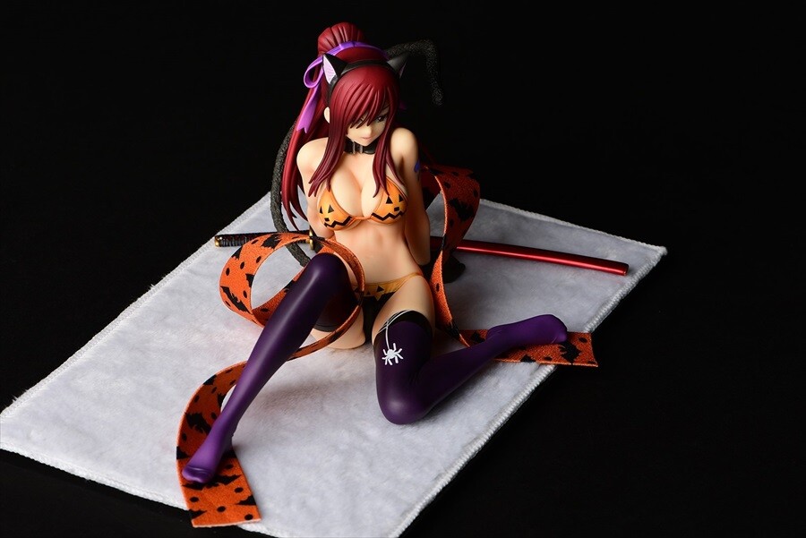 Fairy Tail - Erza Scarlet - 1/6 - Halloween Neko Gravure_Style (Orca Toys)
