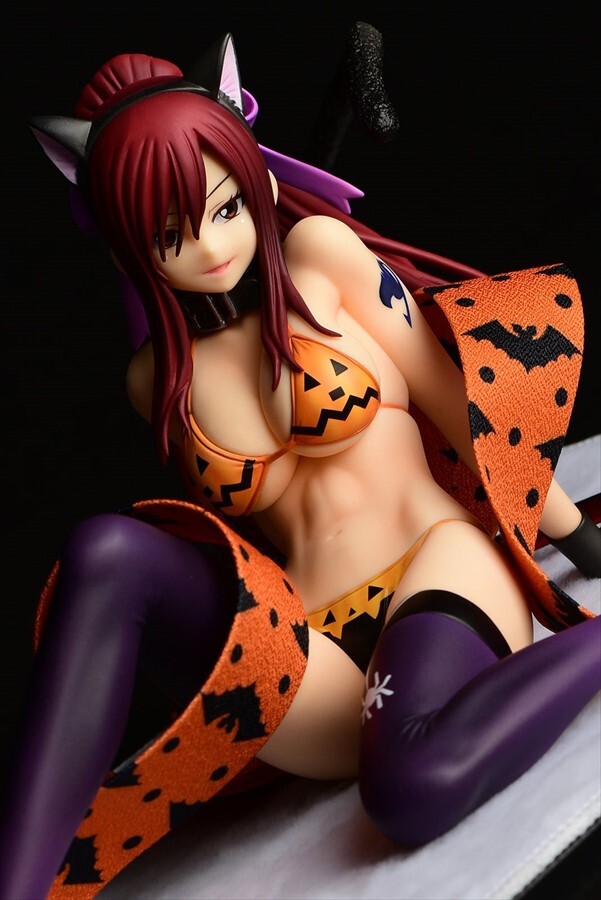 Fairy Tail - Erza Scarlet - 1/6 - Halloween Neko Gravure_Style (Orca Toys) photo 4