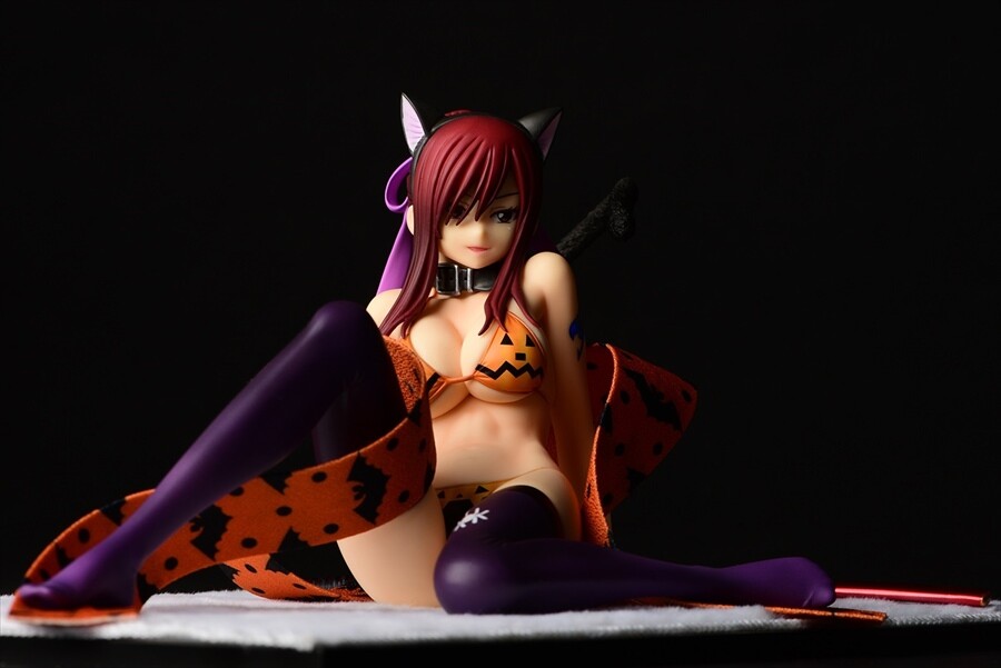Fairy Tail - Erza Scarlet - 1/6 - Halloween Neko Gravure_Style (Orca Toys) photo 16