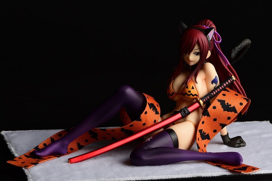 Fairy Tail - Erza Scarlet - 1/6 - Halloween Neko Gravure_Style (Orca Toys) photo 18