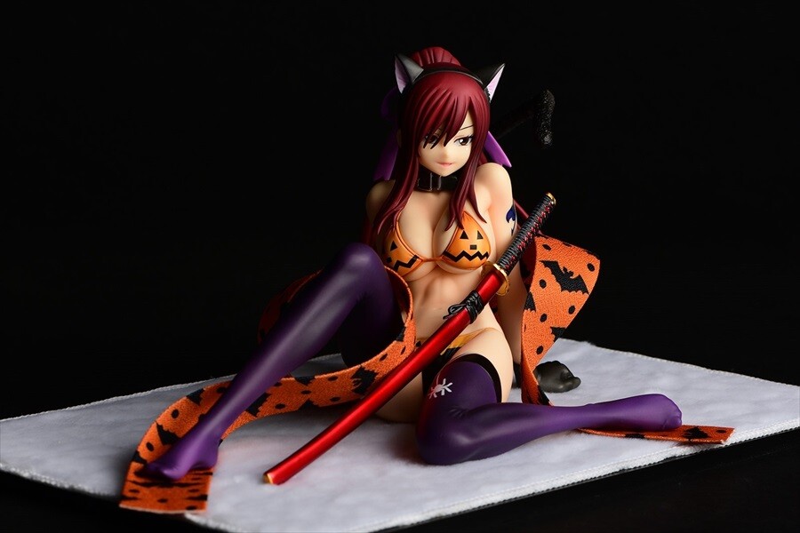 Fairy Tail - Erza Scarlet - 1/6 - Halloween Neko Gravure_Style (Orca Toys) photo 19
