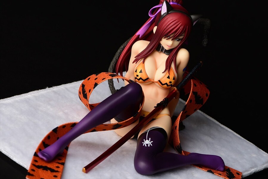Fairy Tail - Erza Scarlet - 1/6 - Halloween Neko Gravure_Style (Orca Toys) photo 21