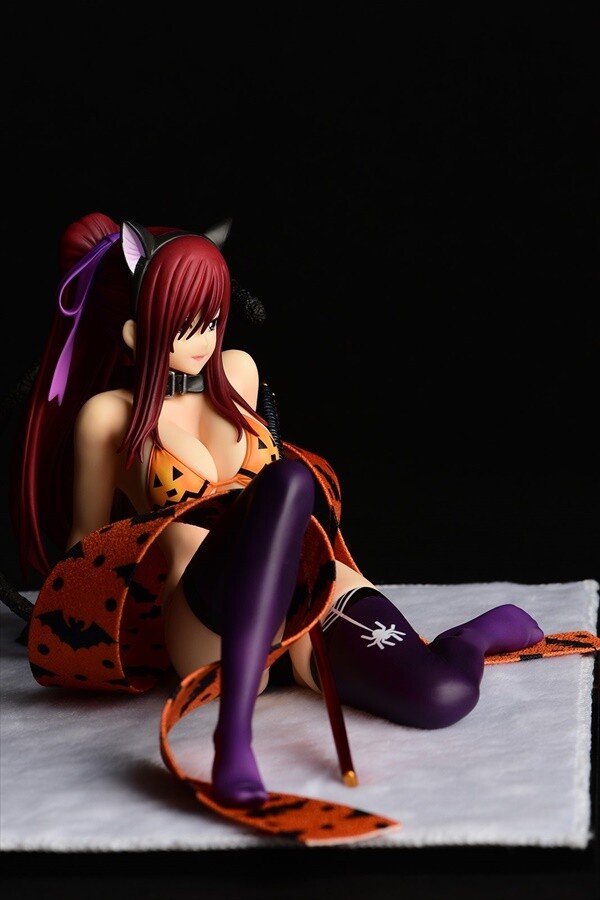 Fairy Tail - Erza Scarlet - 1/6 - Halloween Neko Gravure_Style (Orca Toys) photo 22