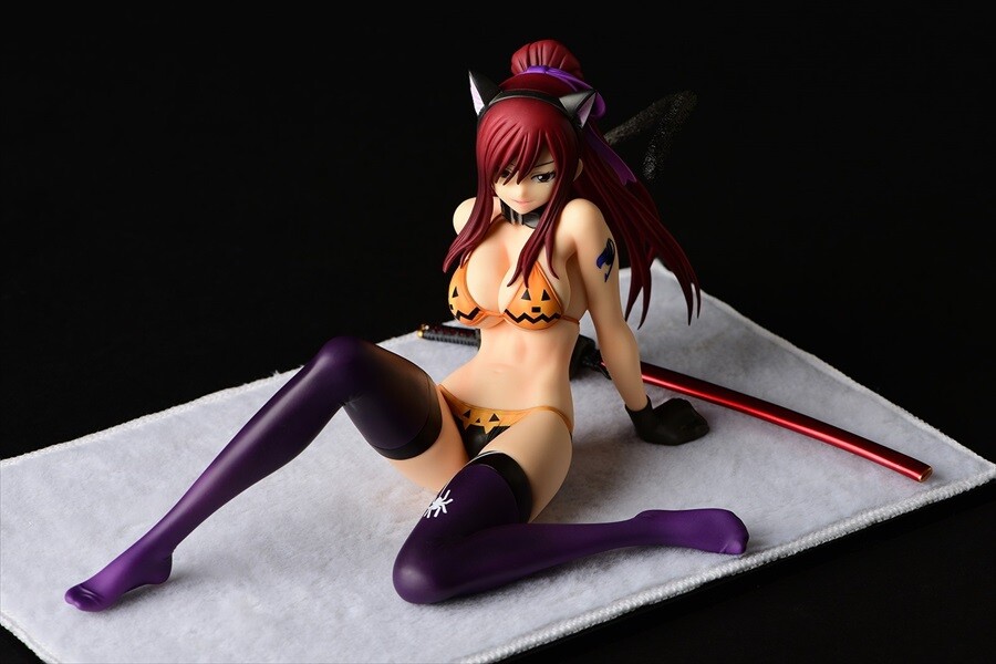 Fairy Tail - Erza Scarlet - 1/6 - Halloween Neko Gravure_Style (Orca Toys) photo 23