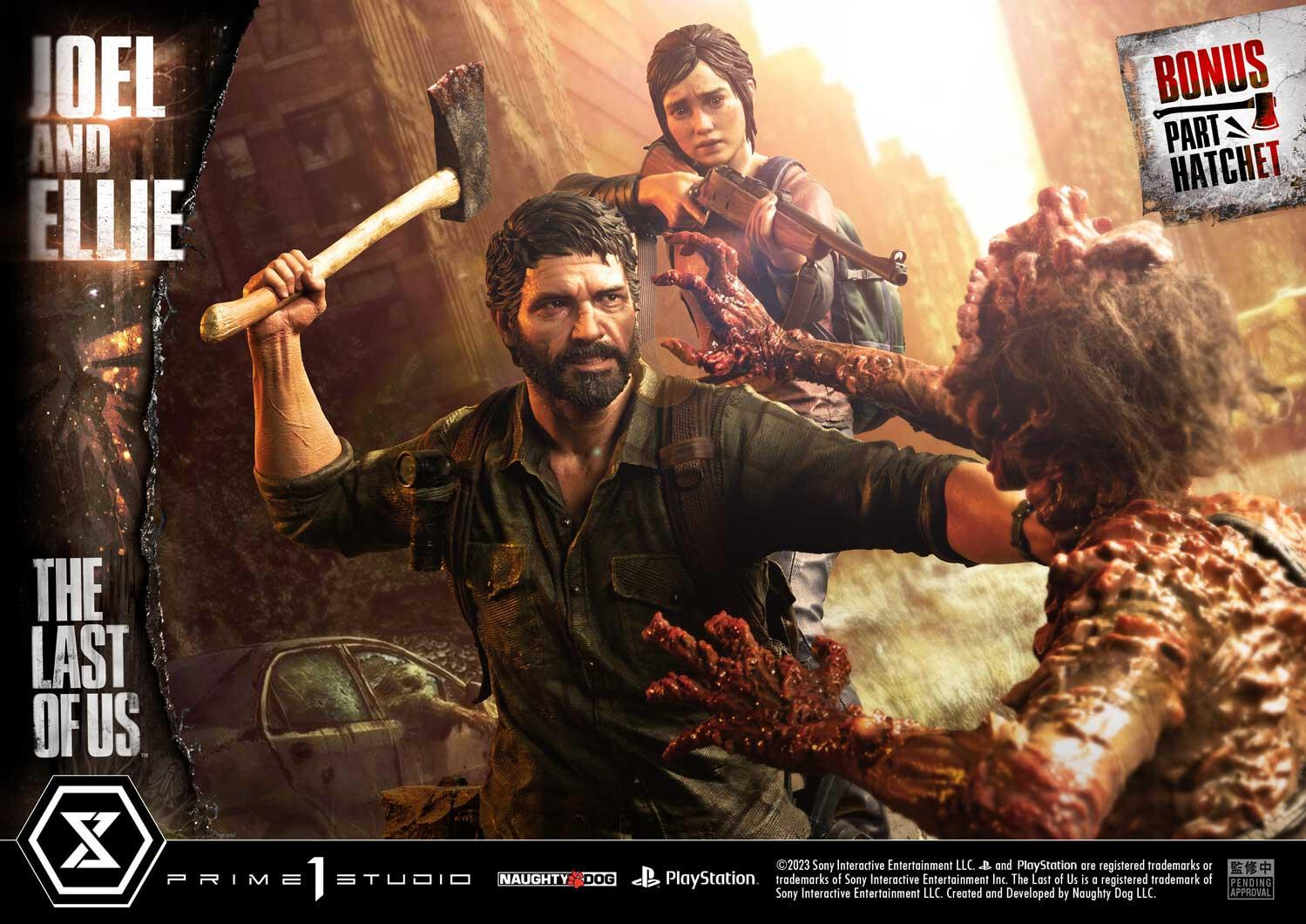 The Last of Us - Clicker - Ellie - Joel - Ultimate Premium Masterline (UPMTLOU-03DXS) - 1/4 - DX Bonus Version (Prime 1 Studio) photo 3