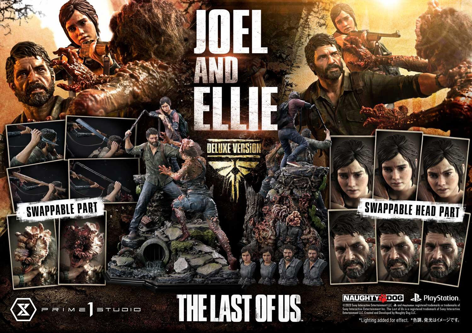 The Last of Us - Clicker - Ellie - Joel - Ultimate Premium Masterline (UPMTLOU-03DXS) - 1/4 - DX Bonus Version (Prime 1 Studio) photo 5