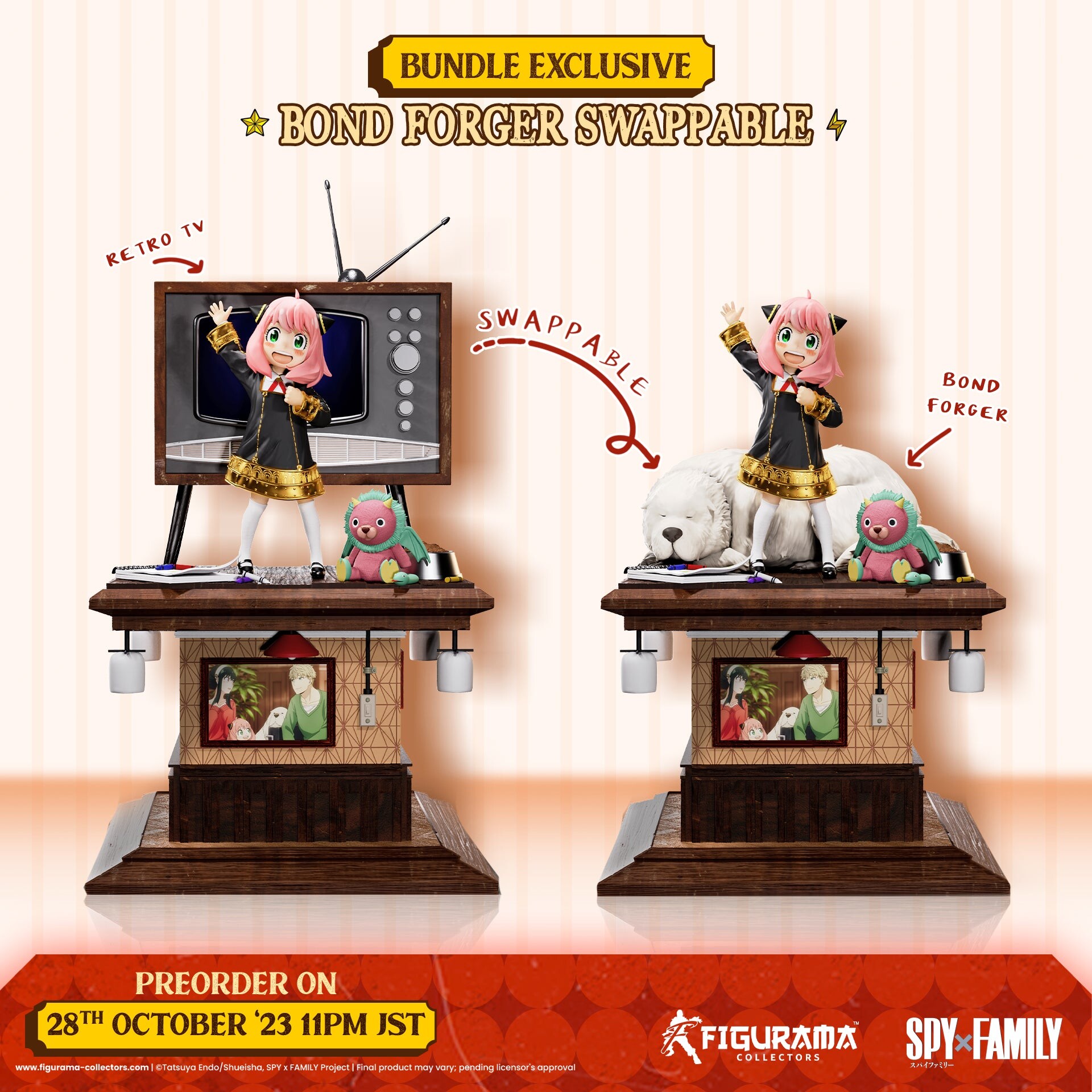 Spy × Family - Anya Forger - Bond Forger - Elite FigumiZ - 1/8 - Figurama Store Exclusive Bundle (Figurama Collectors) photo 3