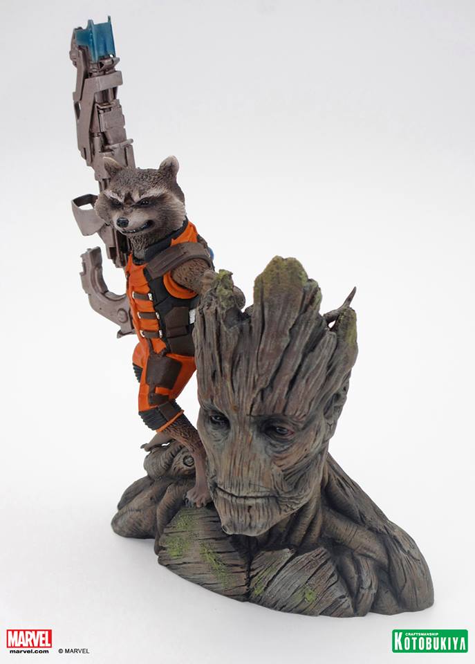 Guardians of the Galaxy - Groot - Rocket Raccoon - ARTFX+ - 1/10 (Kotobukiya)