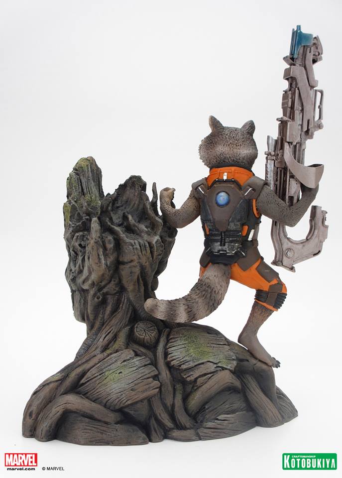 Guardians of the Galaxy - Groot - Rocket Raccoon - ARTFX+ - 1/10 (Kotobukiya) photo 4