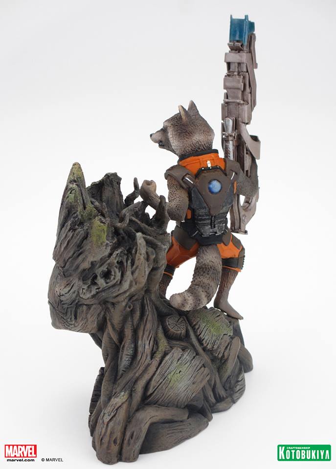 Guardians of the Galaxy - Groot - Rocket Raccoon - ARTFX+ - 1/10 (Kotobukiya) photo 6