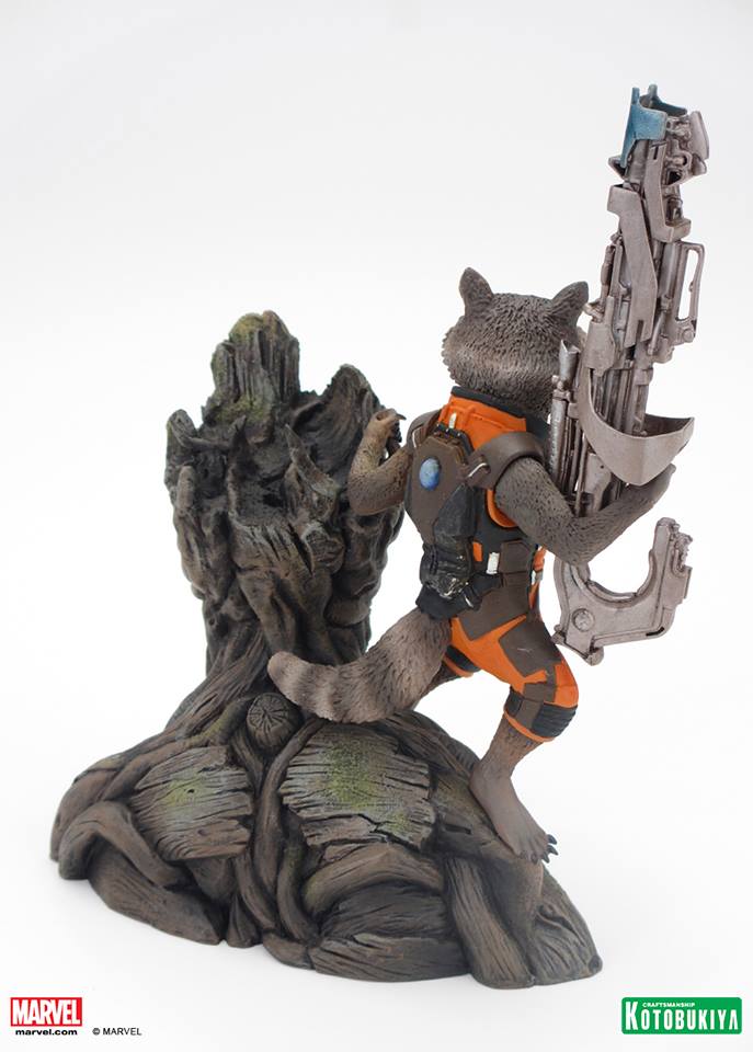 Guardians of the Galaxy - Groot - Rocket Raccoon - ARTFX+ - 1/10 (Kotobukiya) photo 7