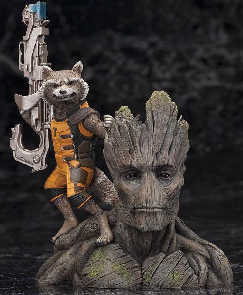 Guardians of the Galaxy - Groot - Rocket Raccoon - ARTFX+ - 1/10 (Kotobukiya) photo 8