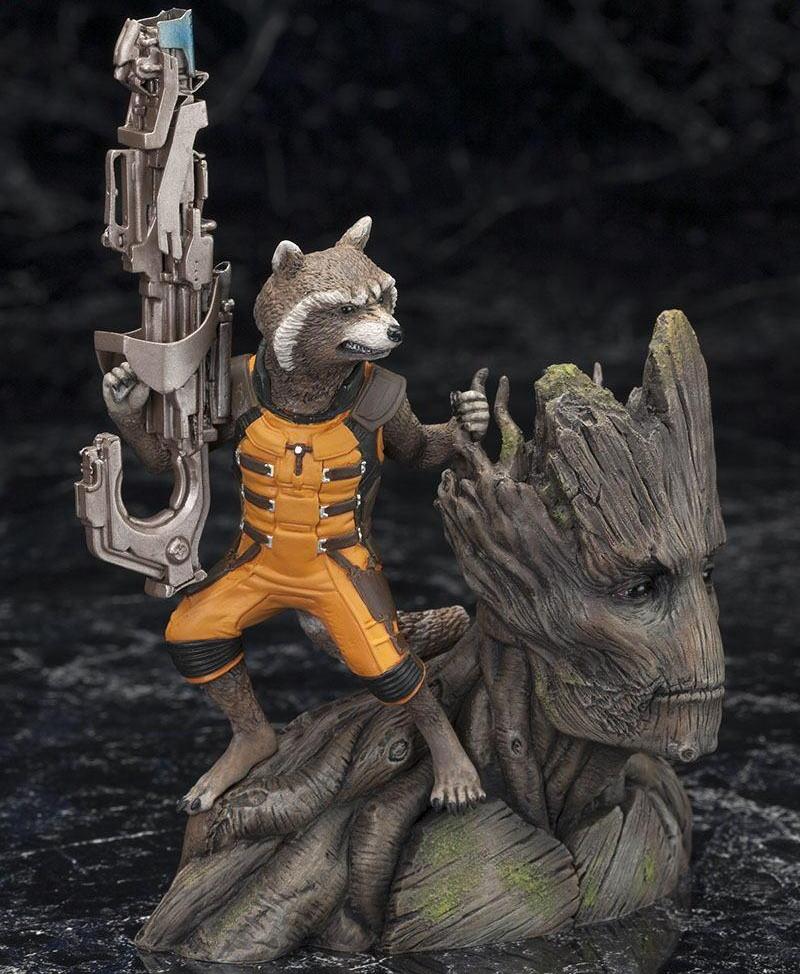 Guardians of the Galaxy - Groot - Rocket Raccoon - ARTFX+ - 1/10 (Kotobukiya) photo 13