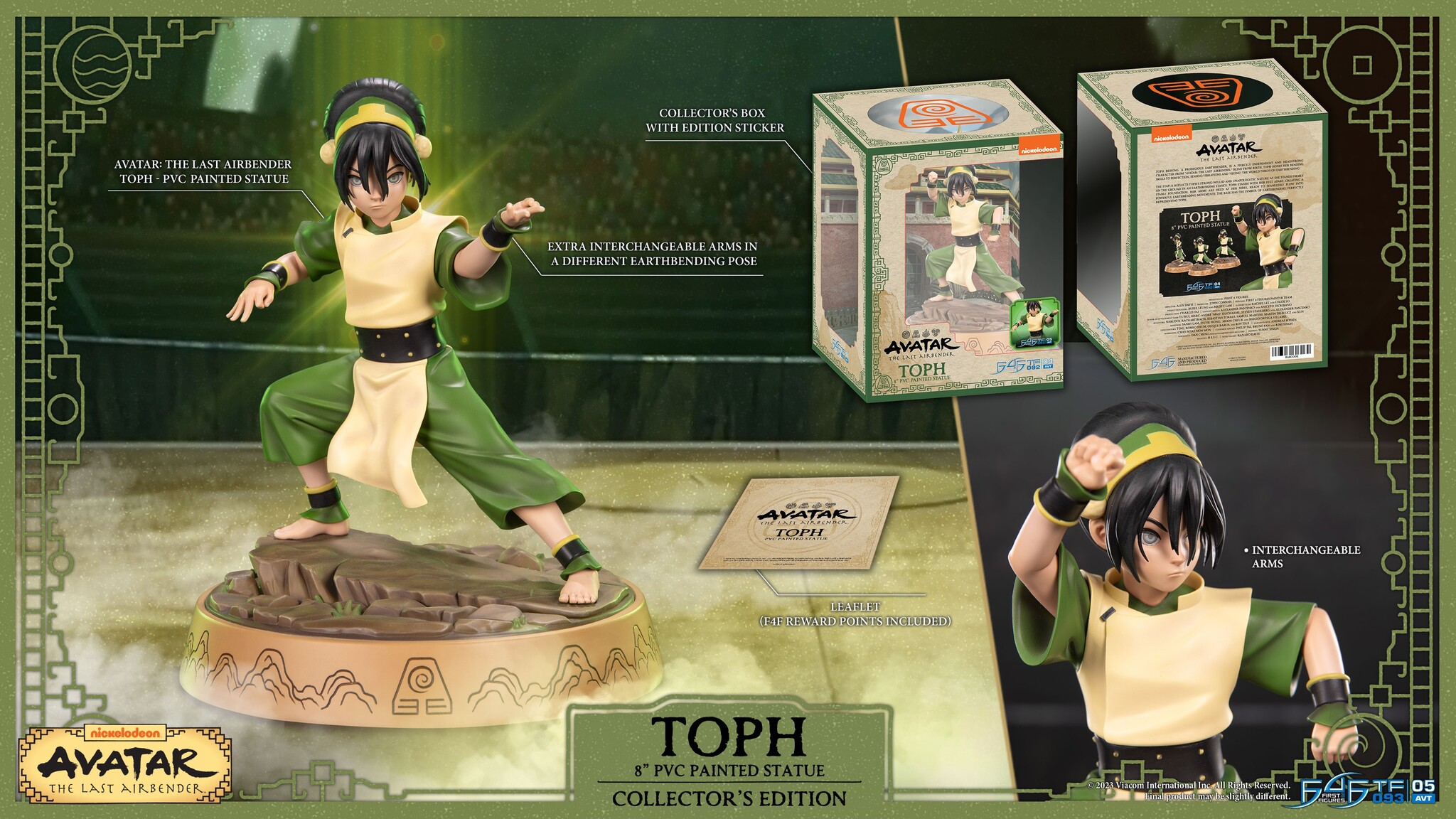 Avatar: The Last Airbender - Toph Beifong - Collector's Edition (First 4 Figures) photo 3