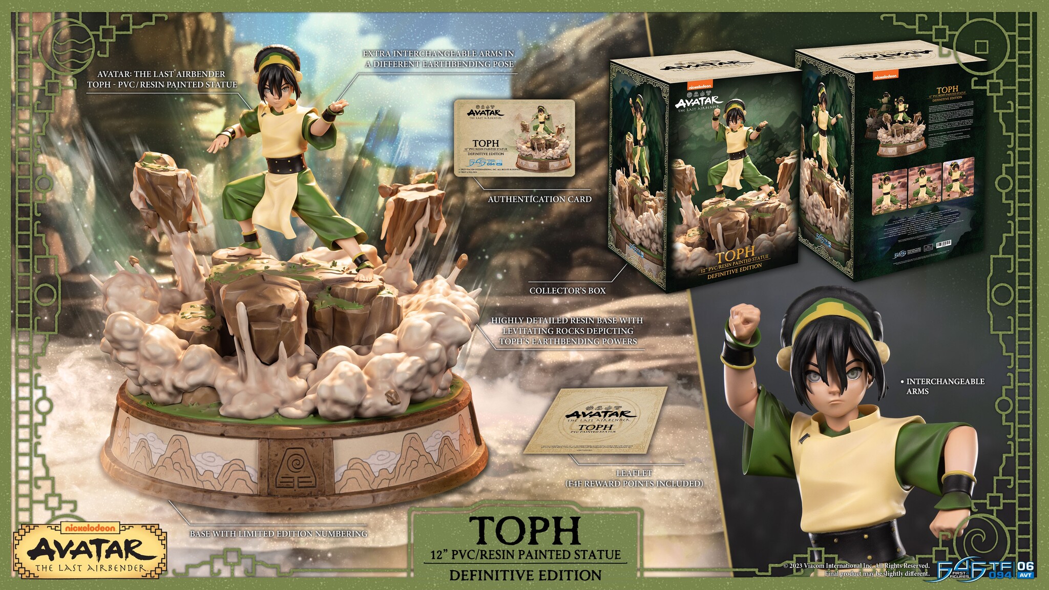 Avatar: The Last Airbender - Toph Beifong - Definitive Edition (First 4 Figures) photo 3