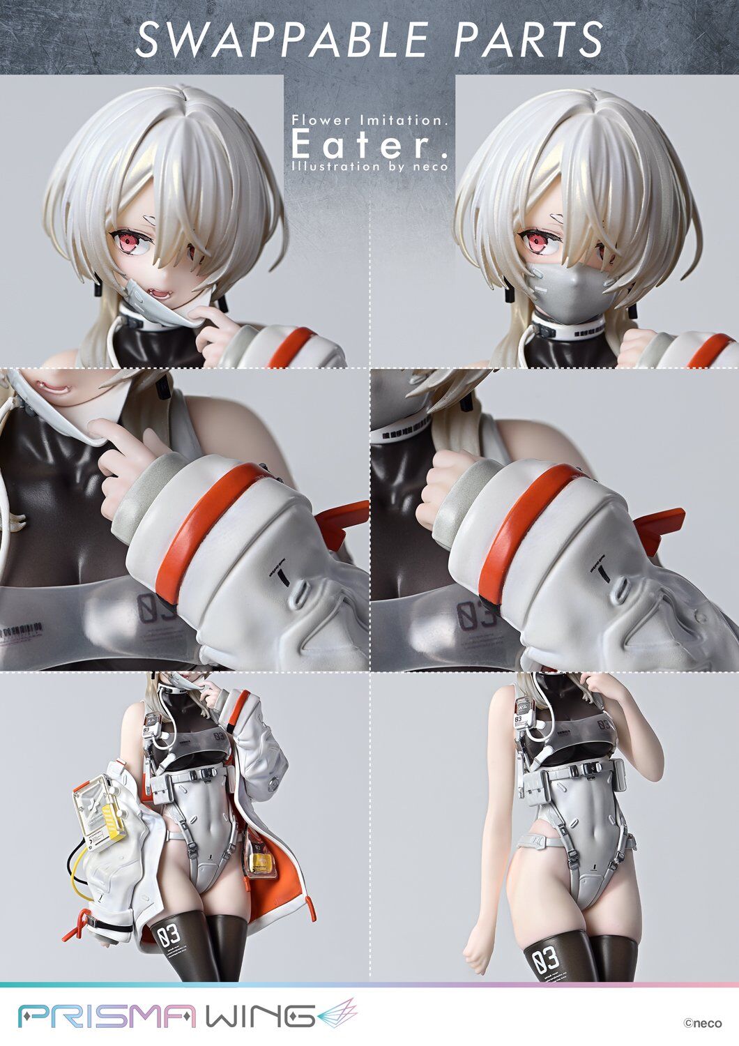 Flower Imitation. - Eater. - Prisma Wing - 1/7 (Prime 1 Studio) photo 36
