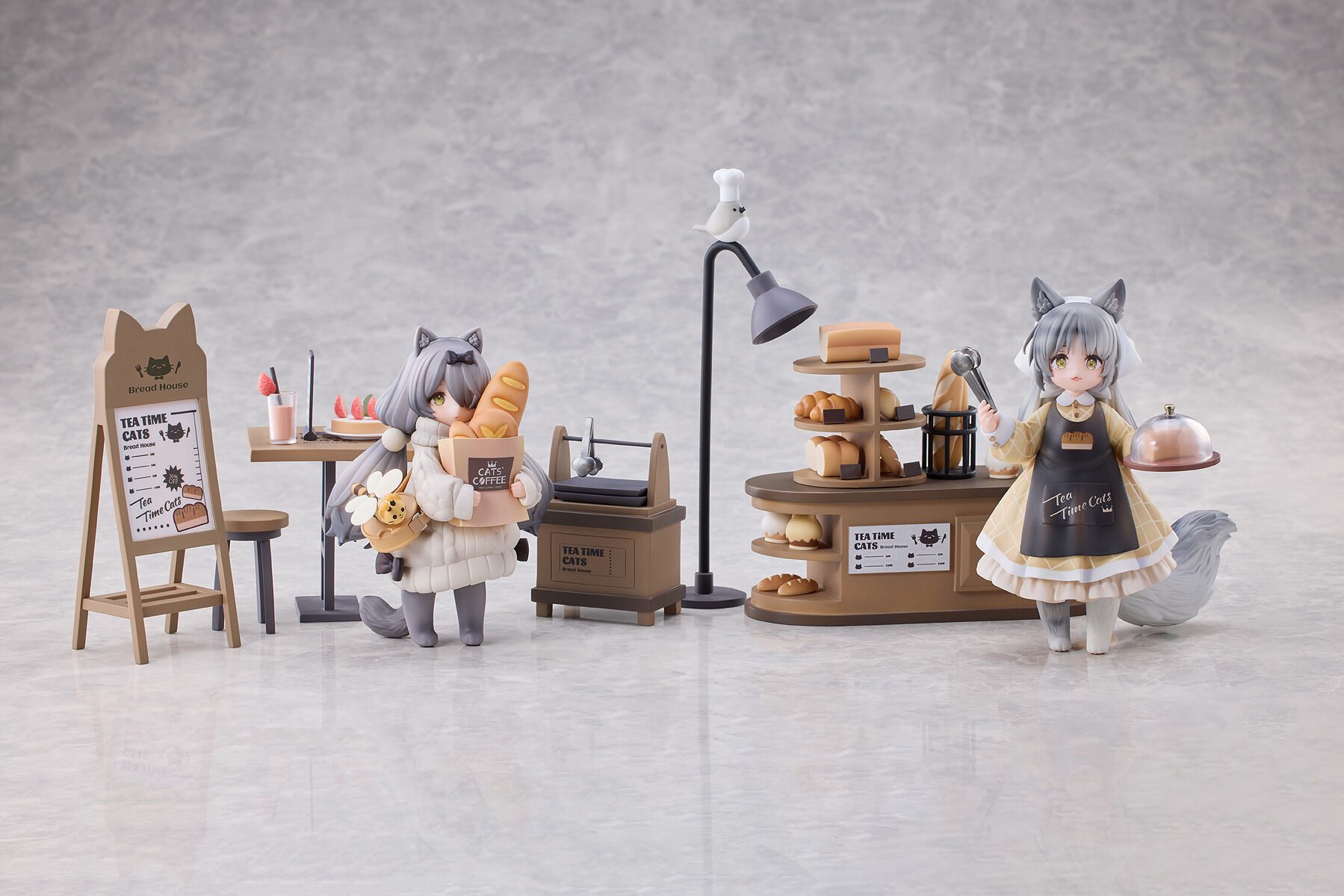 Original - DLC Series - Tea Time Cats - Customer Cat - Meow Town "Bread House" (Ribose) photo 3