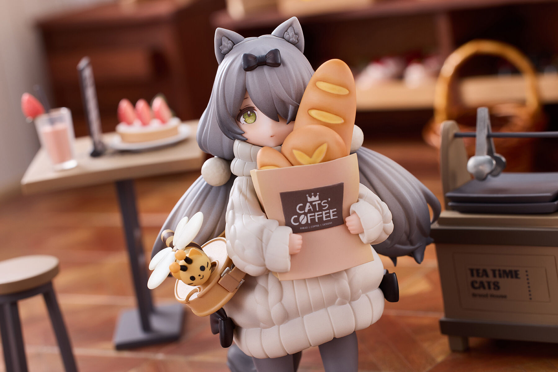 Original - DLC Series - Tea Time Cats - Customer Cat - Meow Town "Bread House" (Ribose) photo 4