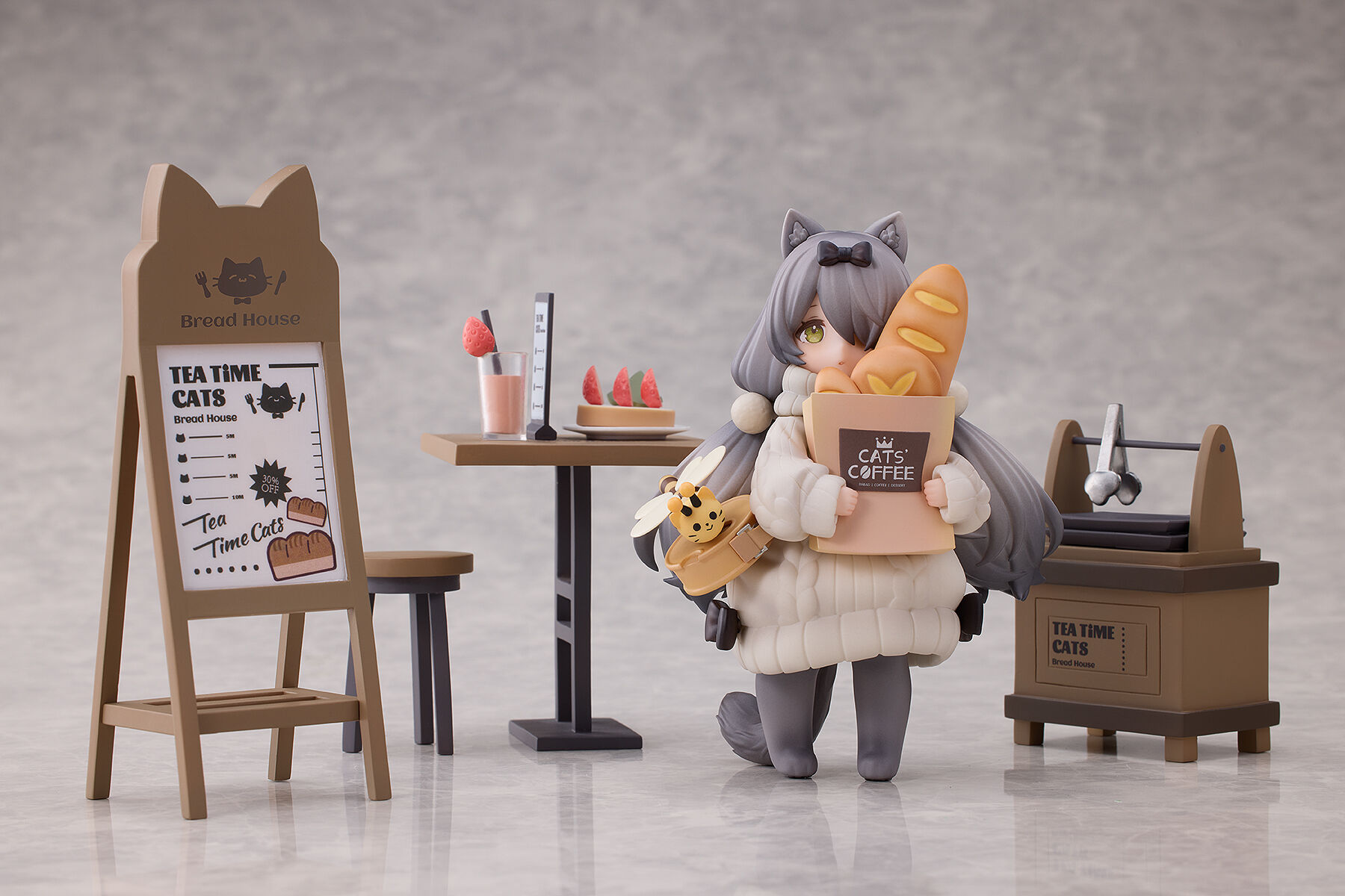 Original - DLC Series - Tea Time Cats - Customer Cat - Meow Town "Bread House" (Ribose) photo 9