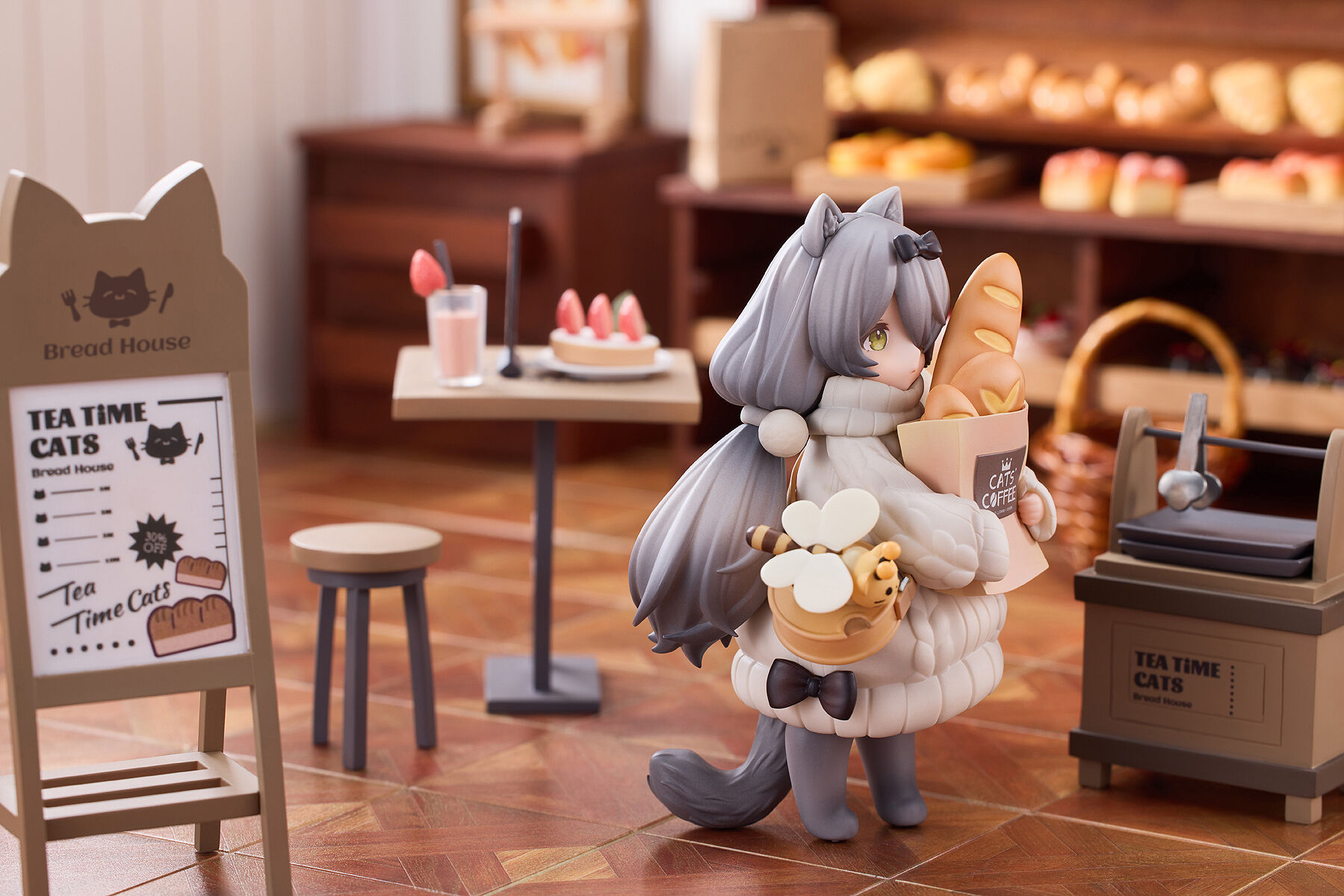 Original - DLC Series - Tea Time Cats - Customer Cat - Meow Town "Bread House" (Ribose) photo 14