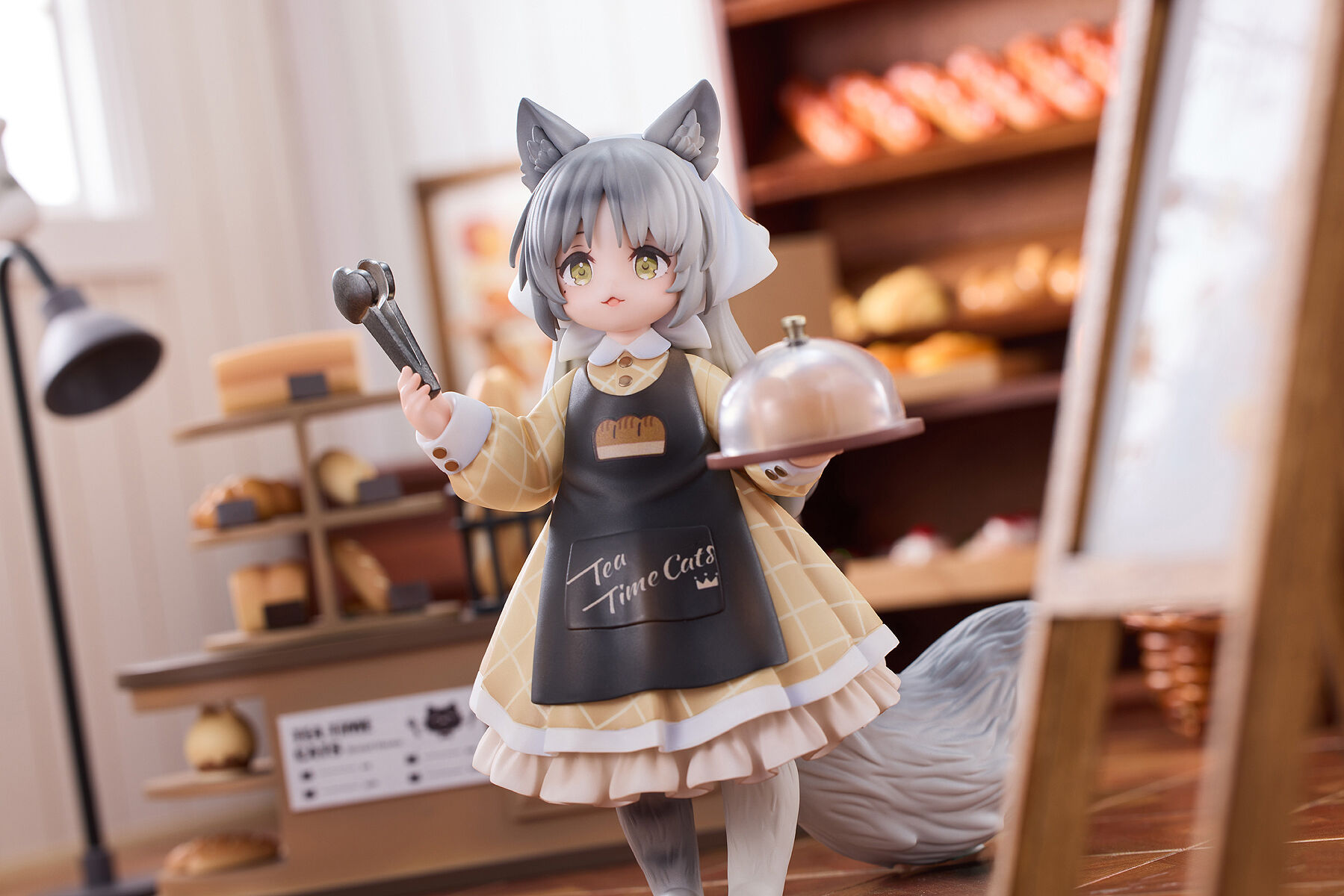 Original - DLC Series - Tea Time Cats - Clerk Cat - Meow Town "Bread House" (Ribose) photo 4