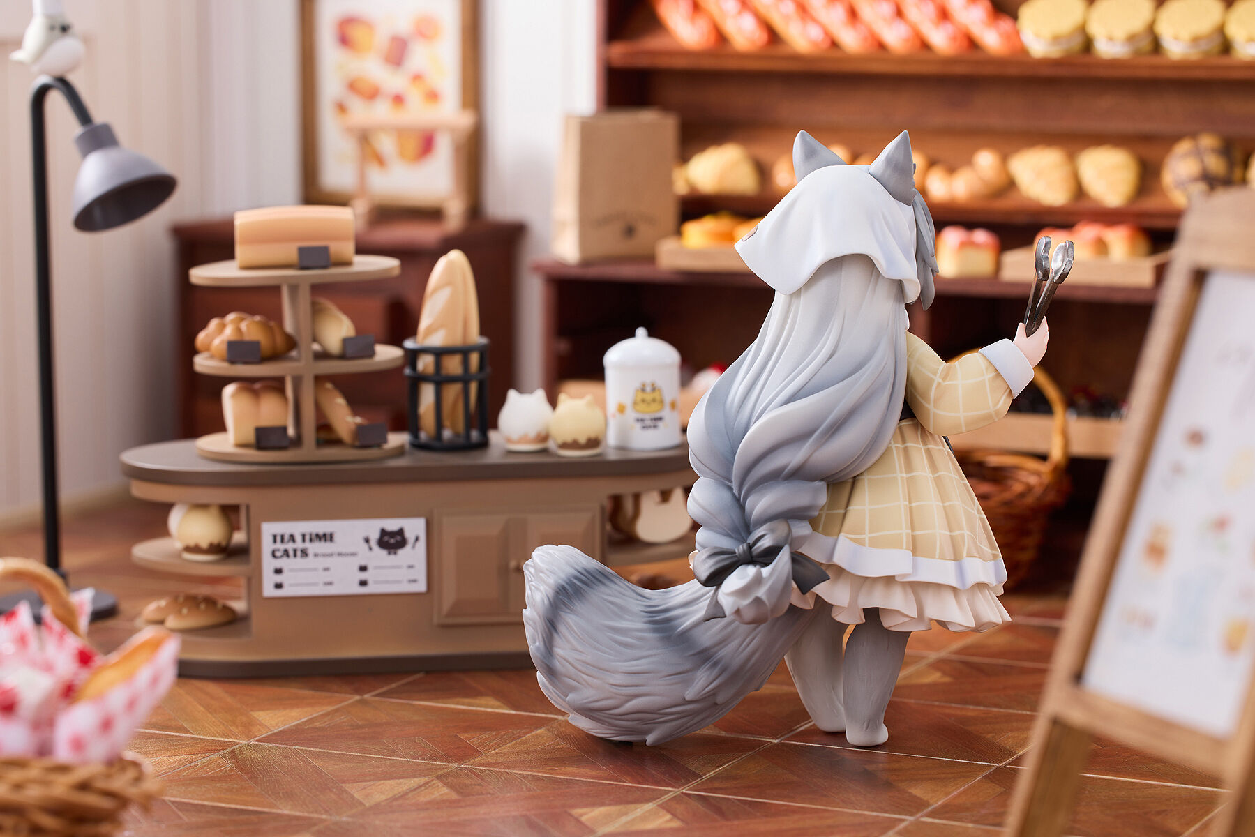 Original - DLC Series - Tea Time Cats - Clerk Cat - Meow Town "Bread House" (Ribose) photo 13