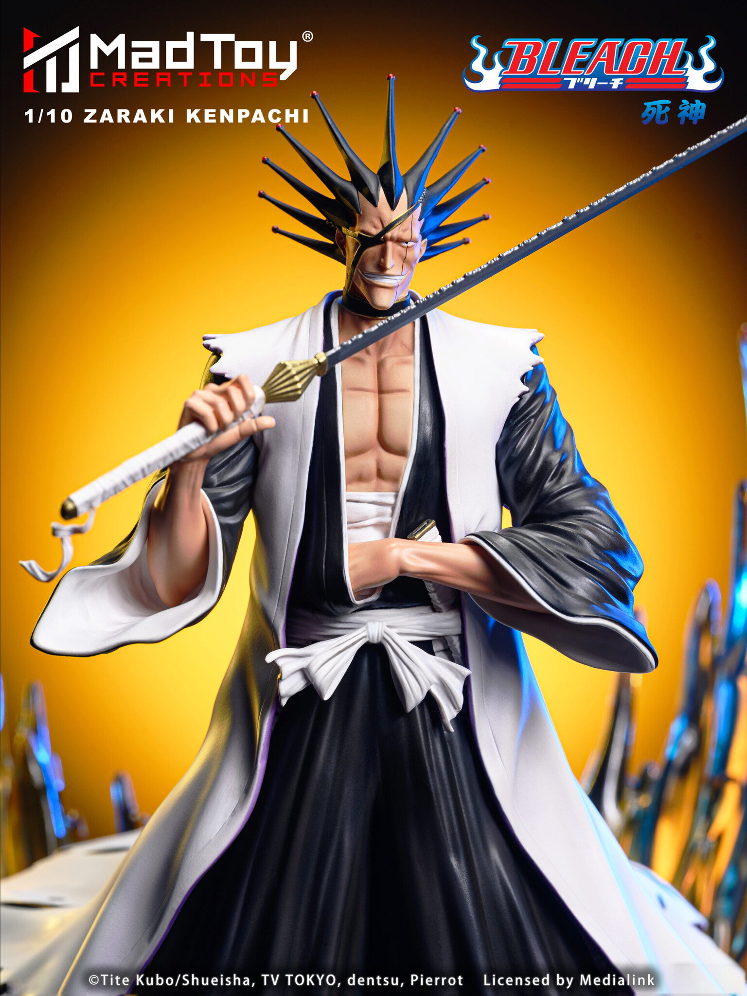Bleach - Zaraki Kenpachi - 1/10 (MadToy Creations) photo 5