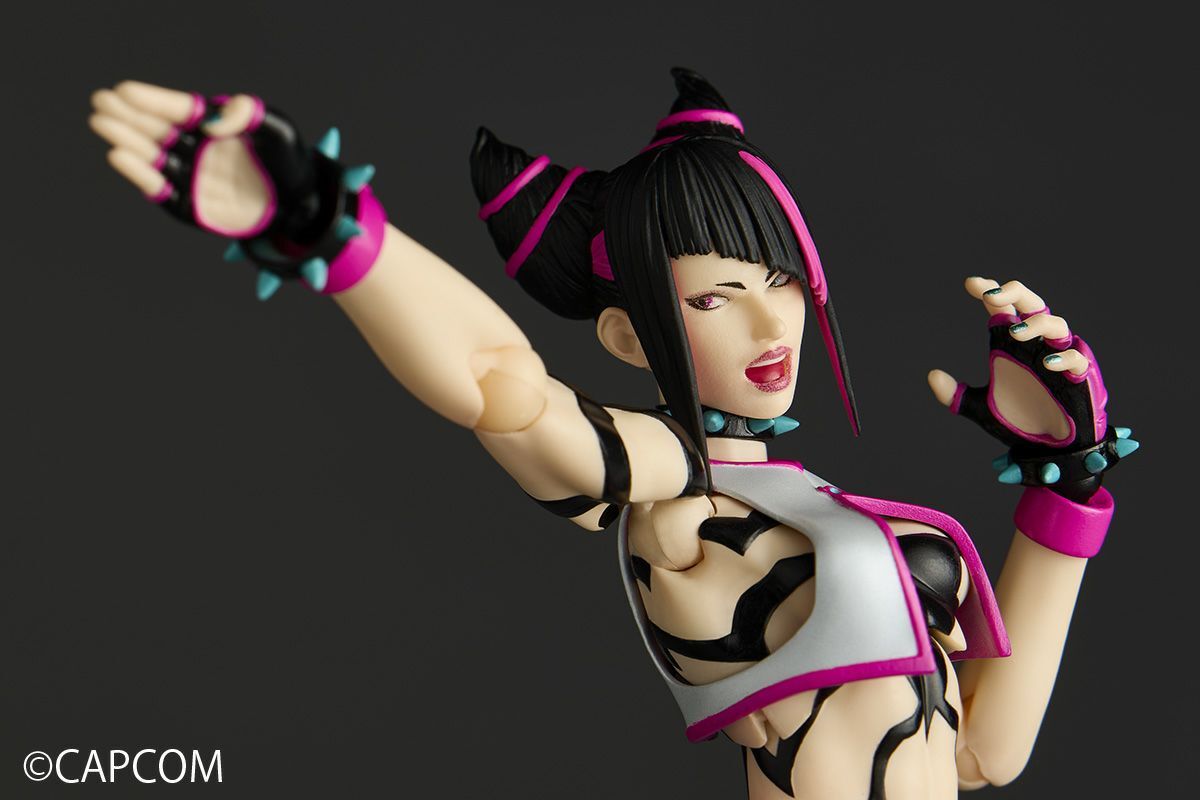 Street Fighter 6 - Han Juri - Amazing Yamaguchi - Revoltech  (NR065) (Kaiyodo) photo 5