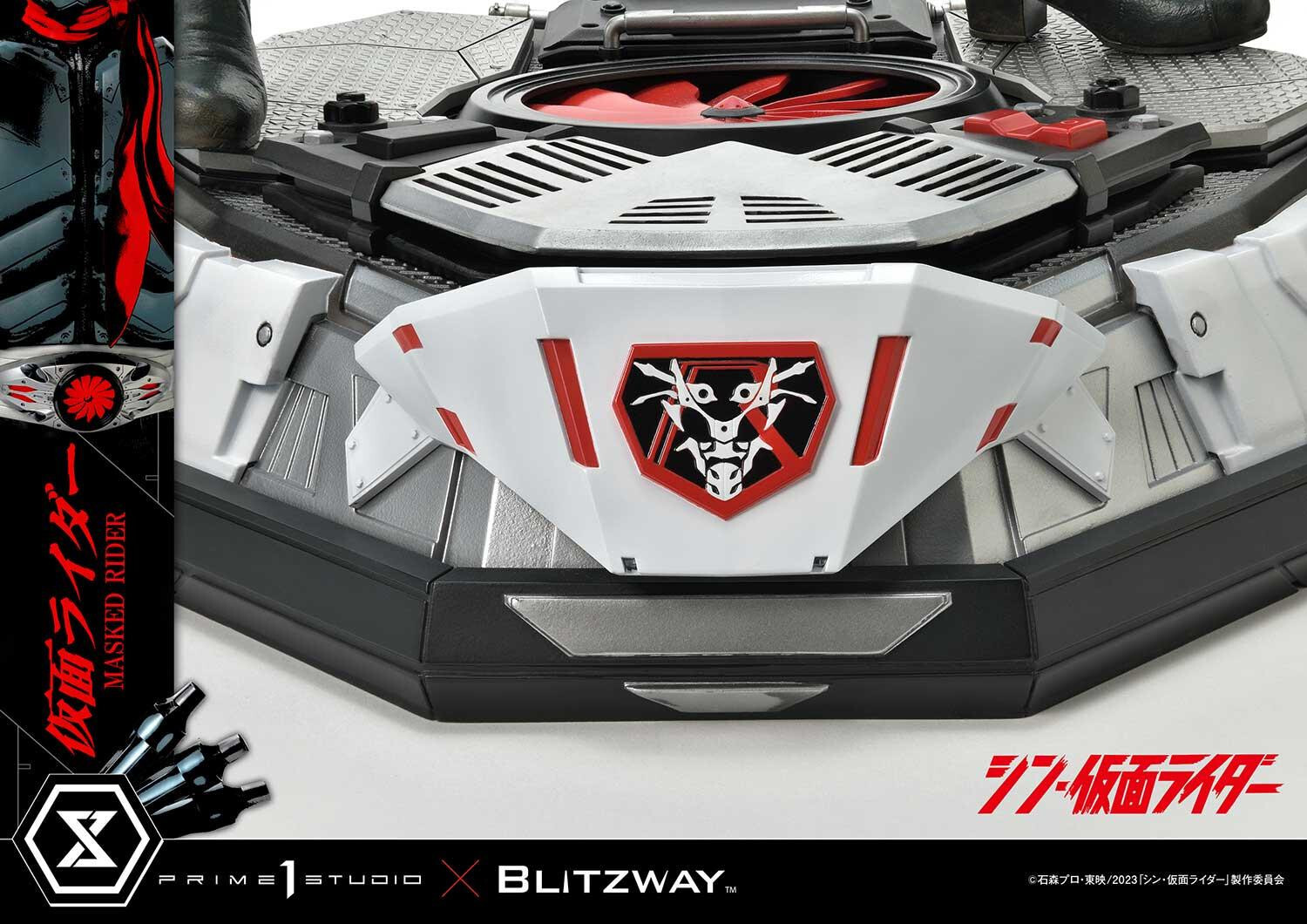 Shin Kamen Rider - Kamen Rider - Premium Masterline (PMSKR-01) - 1/4 (Blitzway, Prime 1 Studio) photo 31