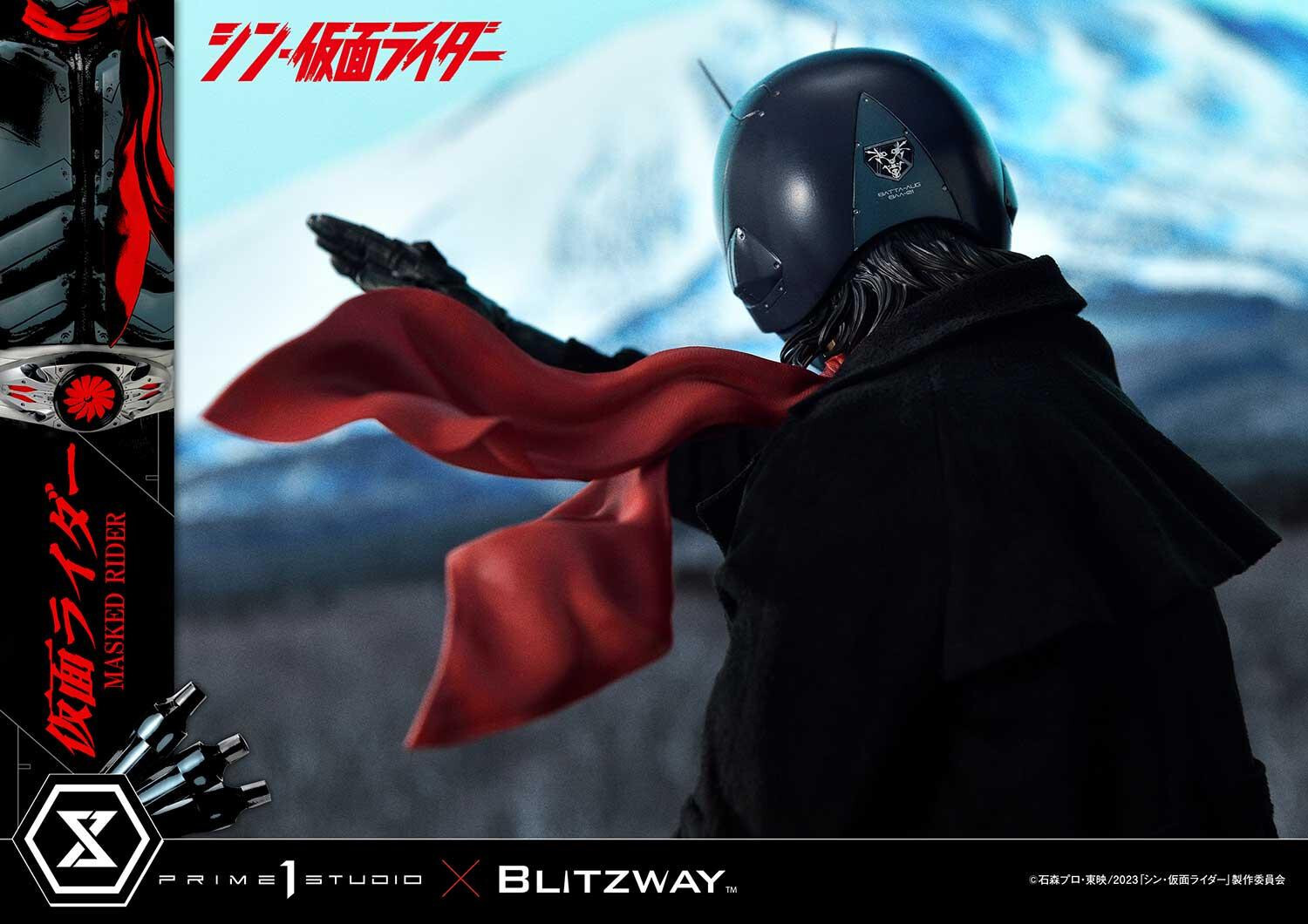 Shin Kamen Rider - Kamen Rider - Premium Masterline (PMSKR-01) - 1/4 (Blitzway, Prime 1 Studio) photo 41