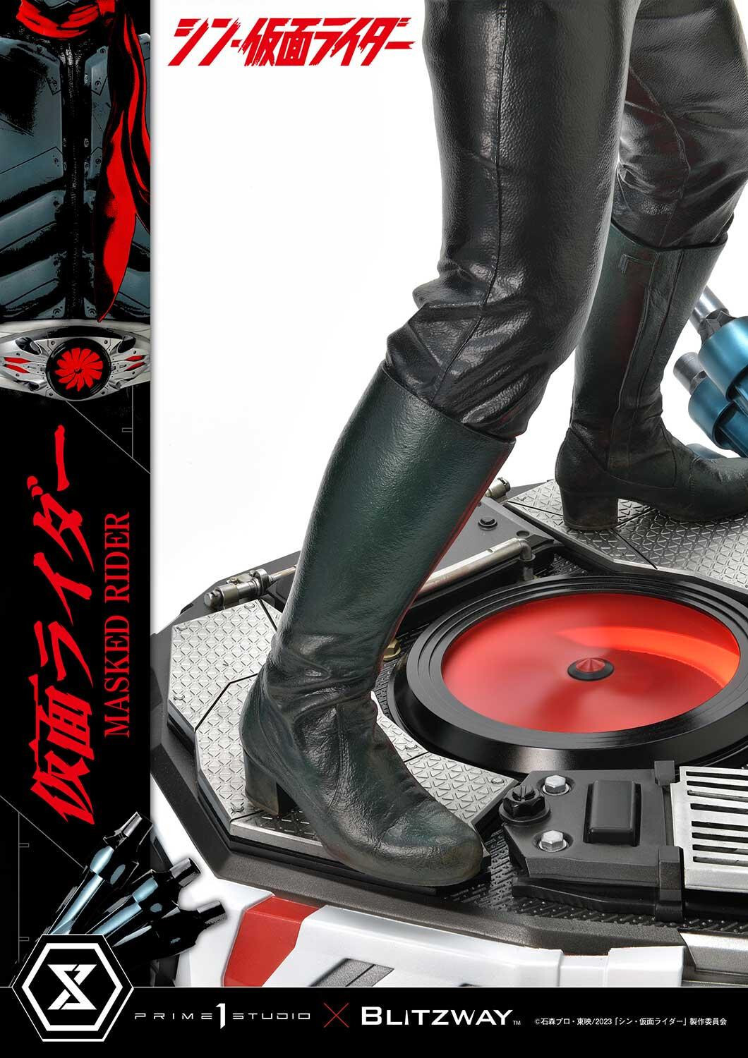 Shin Kamen Rider - Kamen Rider - Premium Masterline (PMSKR-01) - 1/4 (Blitzway, Prime 1 Studio) photo 50