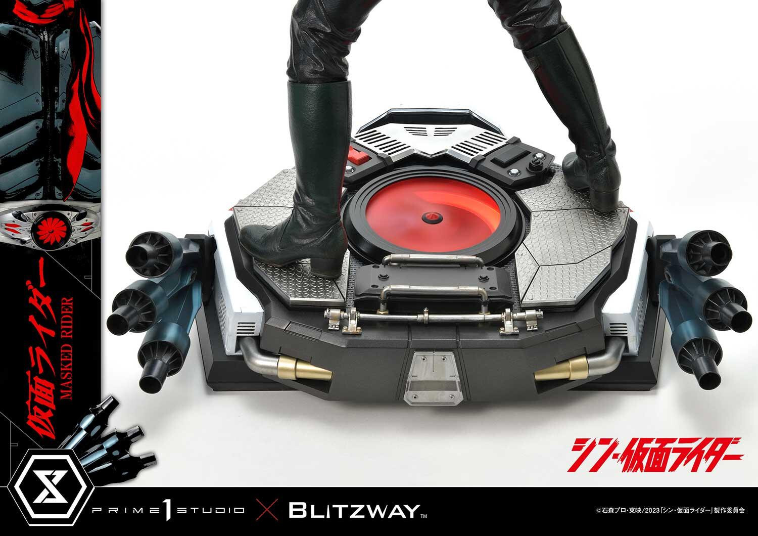 Shin Kamen Rider - Kamen Rider - Premium Masterline (PMSKR-01) - 1/4 (Blitzway, Prime 1 Studio) photo 93
