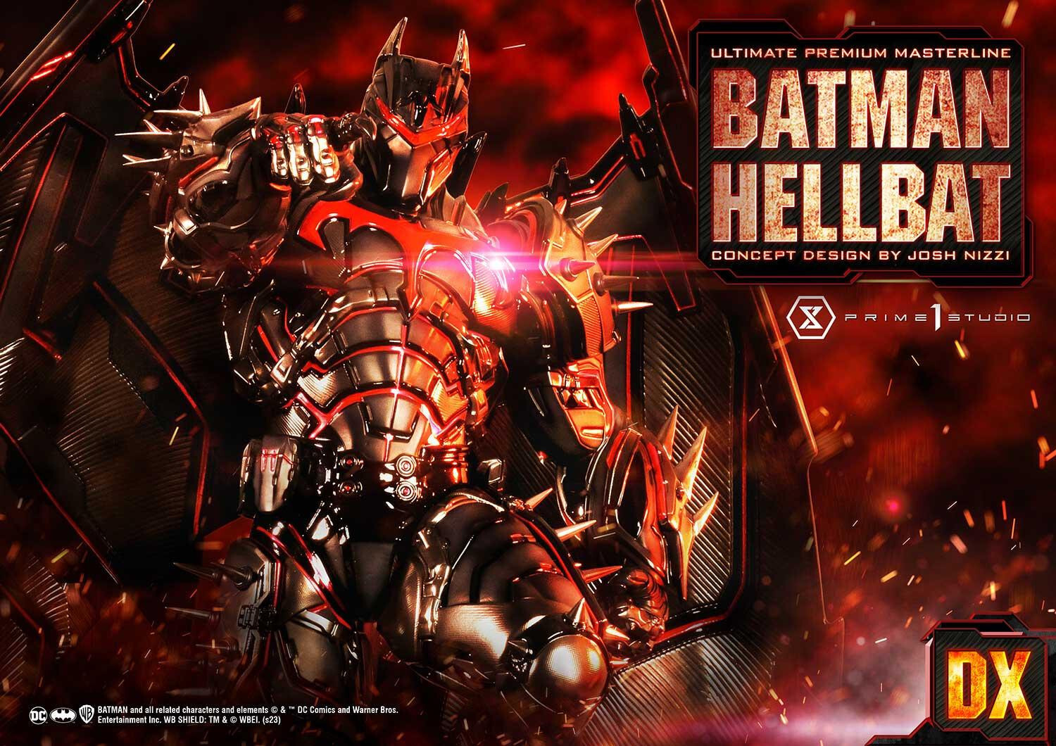 Justice League - Hellbat - Ultimate Premium Masterline  (UPMDC-06DX) - 1/4 - DX Version (Prime 1 Studio)