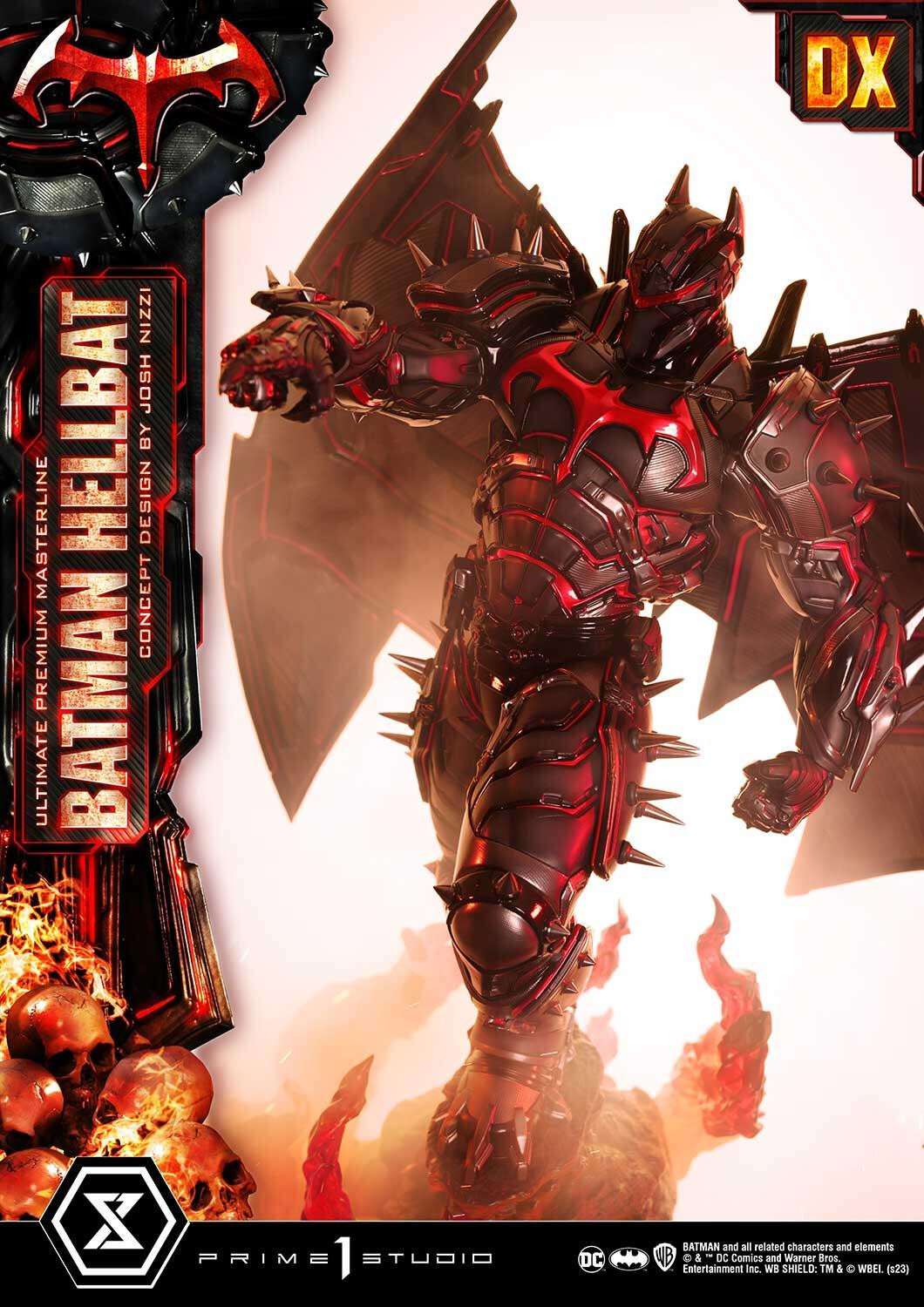 Justice League - Hellbat - Ultimate Premium Masterline  (UPMDC-06DX) - 1/4 - DX Version (Prime 1 Studio) photo 4