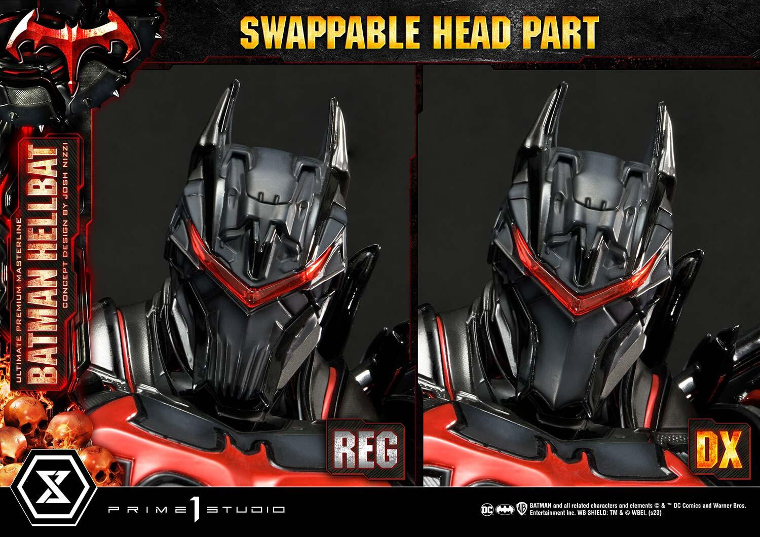 Justice League - Hellbat - Ultimate Premium Masterline  (UPMDC-06DX) - 1/4 - DX Version (Prime 1 Studio) photo 24