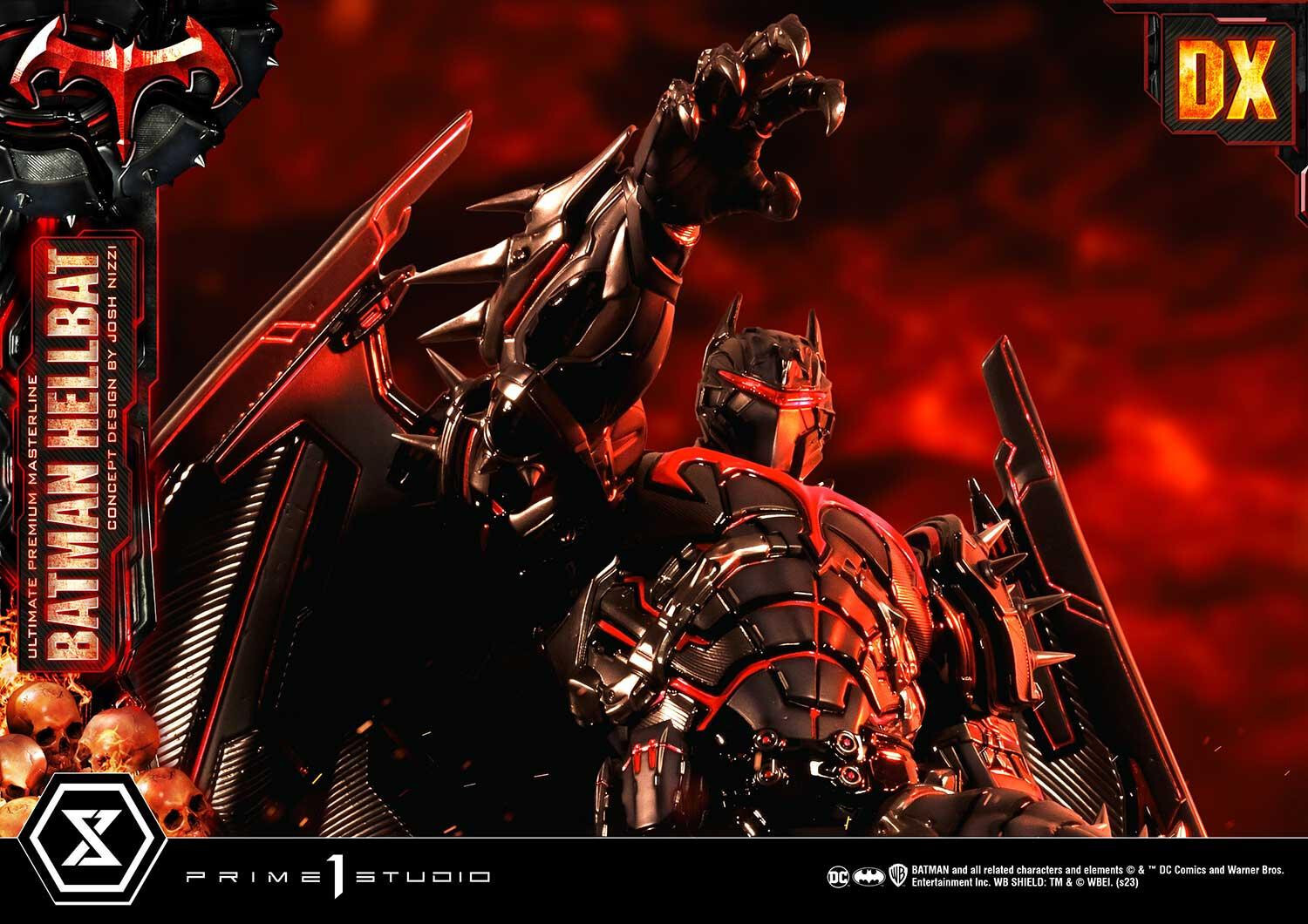 Justice League - Hellbat - Ultimate Premium Masterline  (UPMDC-06DX) - 1/4 - DX Version (Prime 1 Studio) photo 28