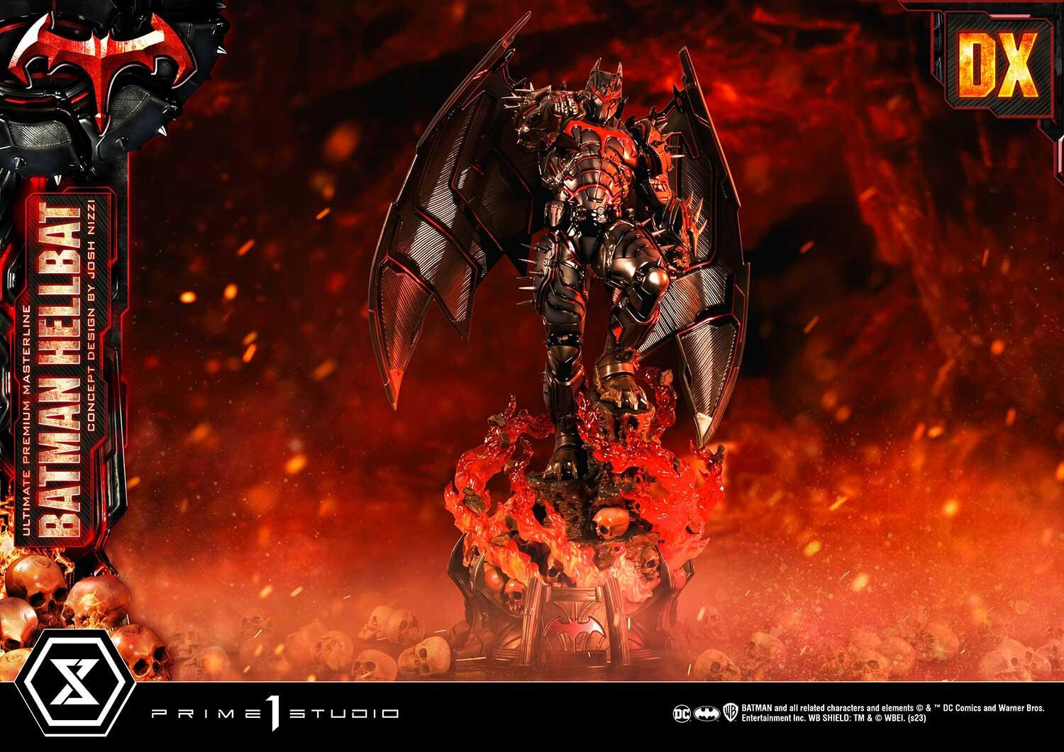 Justice League - Hellbat - Ultimate Premium Masterline  (UPMDC-06DX) - 1/4 - DX Version (Prime 1 Studio) photo 29